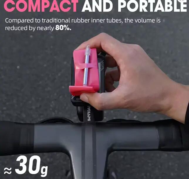 Ultralehká cyklistická TPU duše CYCLAMI 700C 18–32C - 30 g 6/10