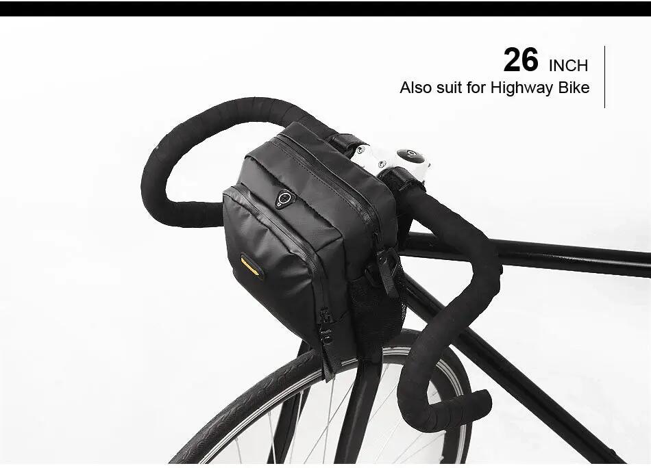 Brašna na kolo na řídítka Rhinowalk T92B 4/4