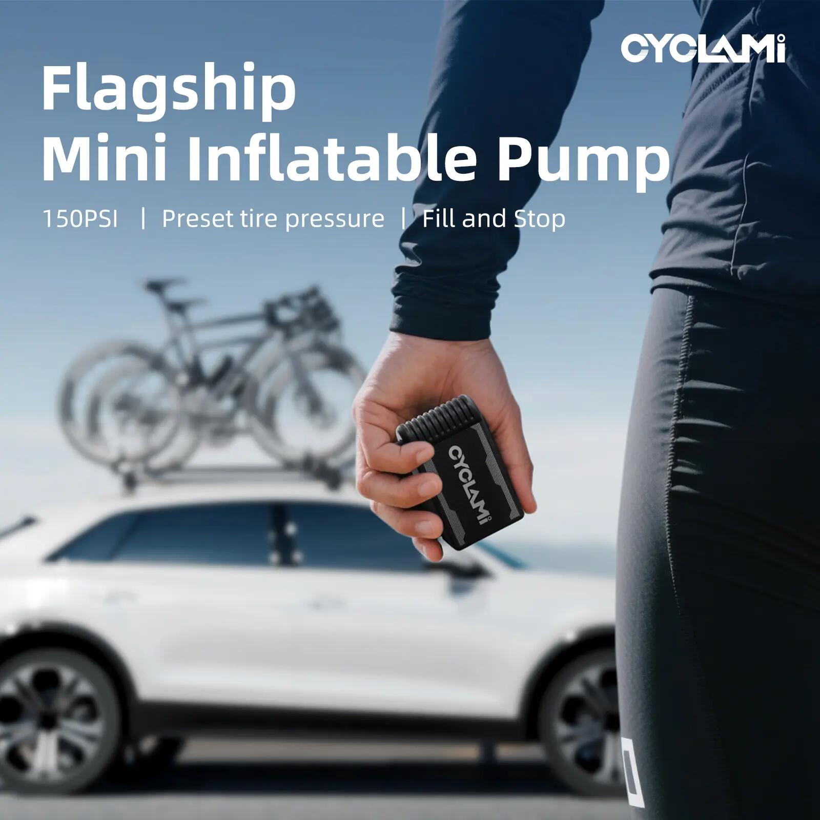 Elektrická cyklistická pumpička CYCLAMI A2 Max 150 PSI 3/10