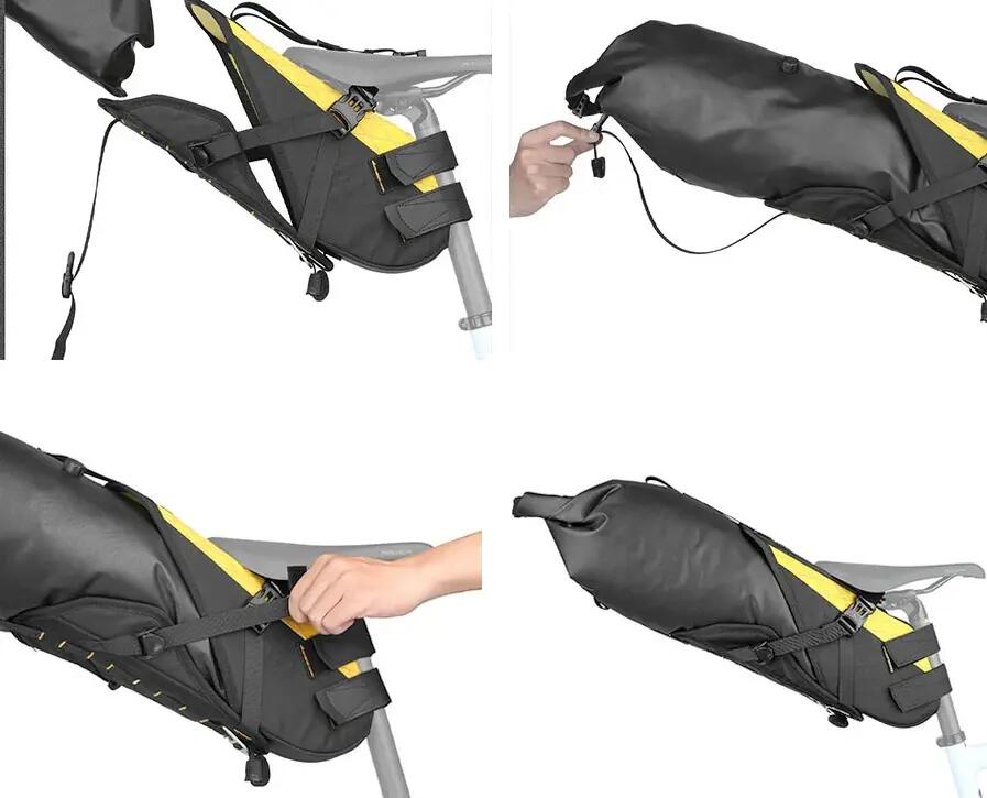 Brašna na kolo pod sedlo Rhinowalk BHD0020BK 4/5