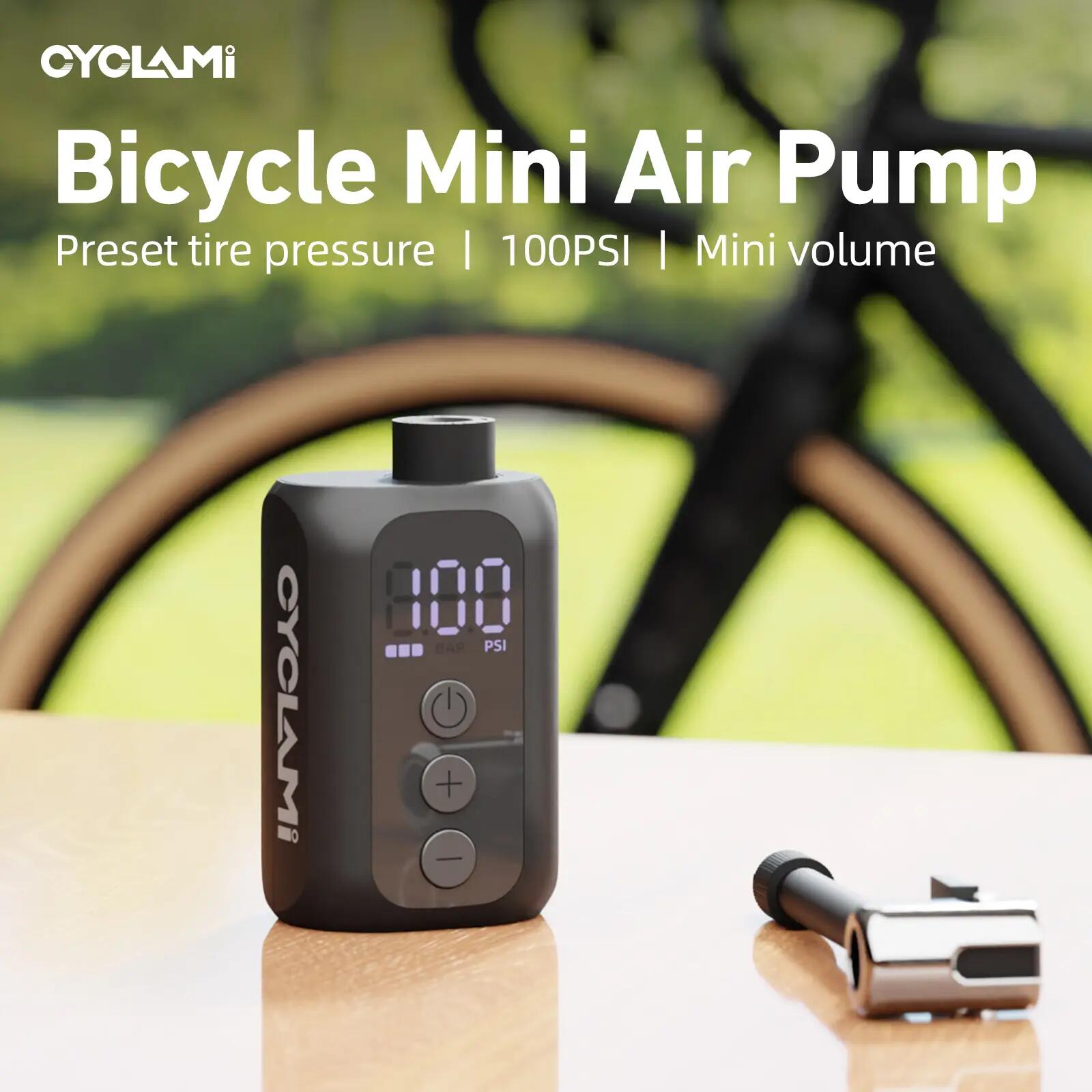 Kapesní elektrická pumpička CYCLAMI A5S 100 PSI 2/9