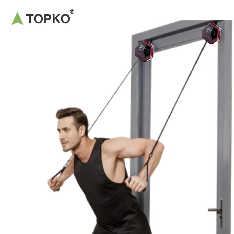 Chytrý fitness trenažér TOPKO Gym Pump 5–30 kg 2/9