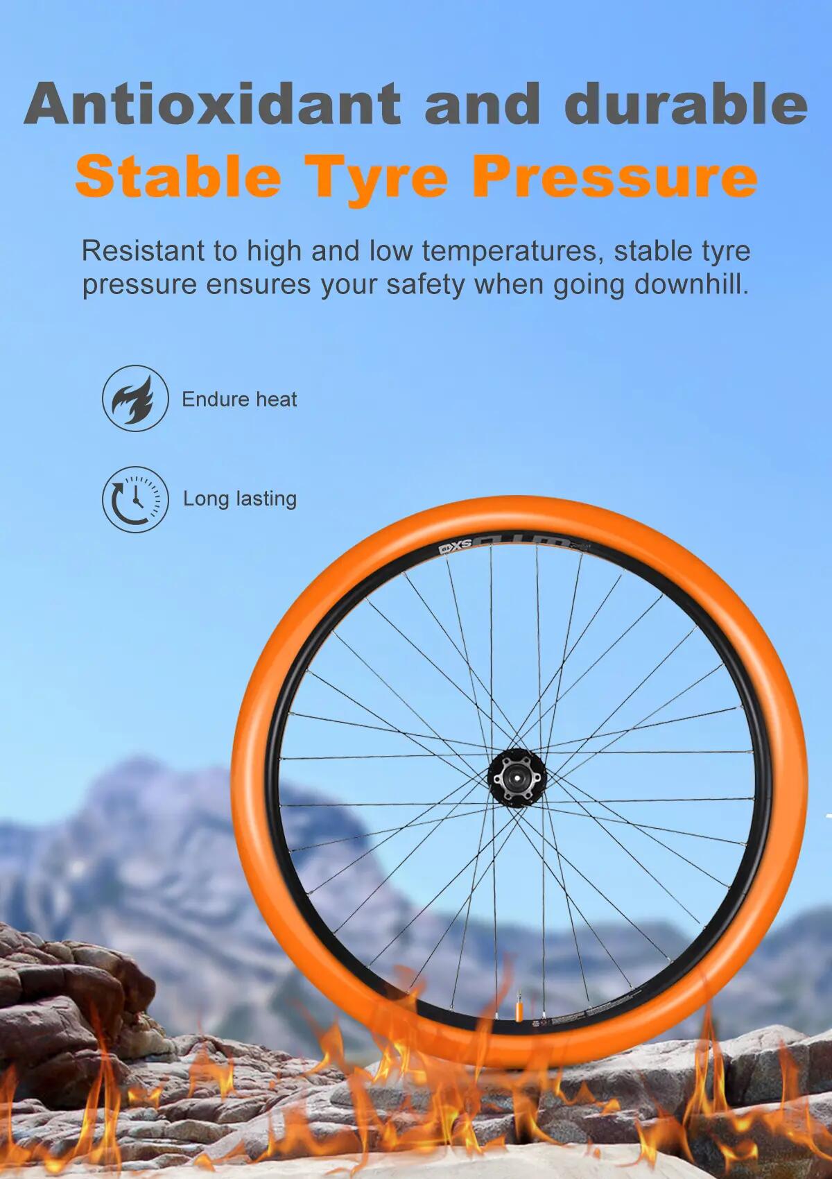 Ultralehká cyklistická TPU duše CYCLAMI MTB 29" 1.9–2.5 - 63 g 3/9