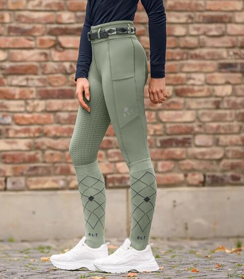 Leggings d'équitation Ella, acajou, taille 34