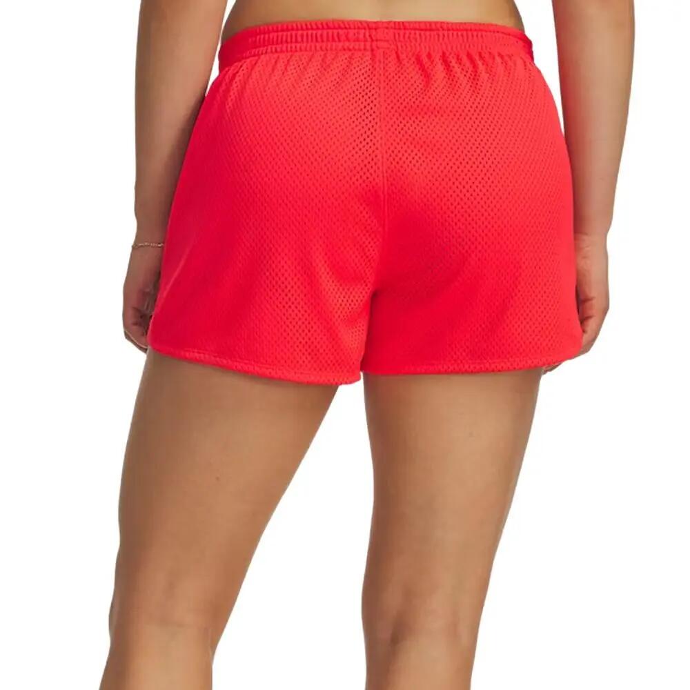 Pantalones Cortos Mujer Under Armour Tech Play Rosa 3/3