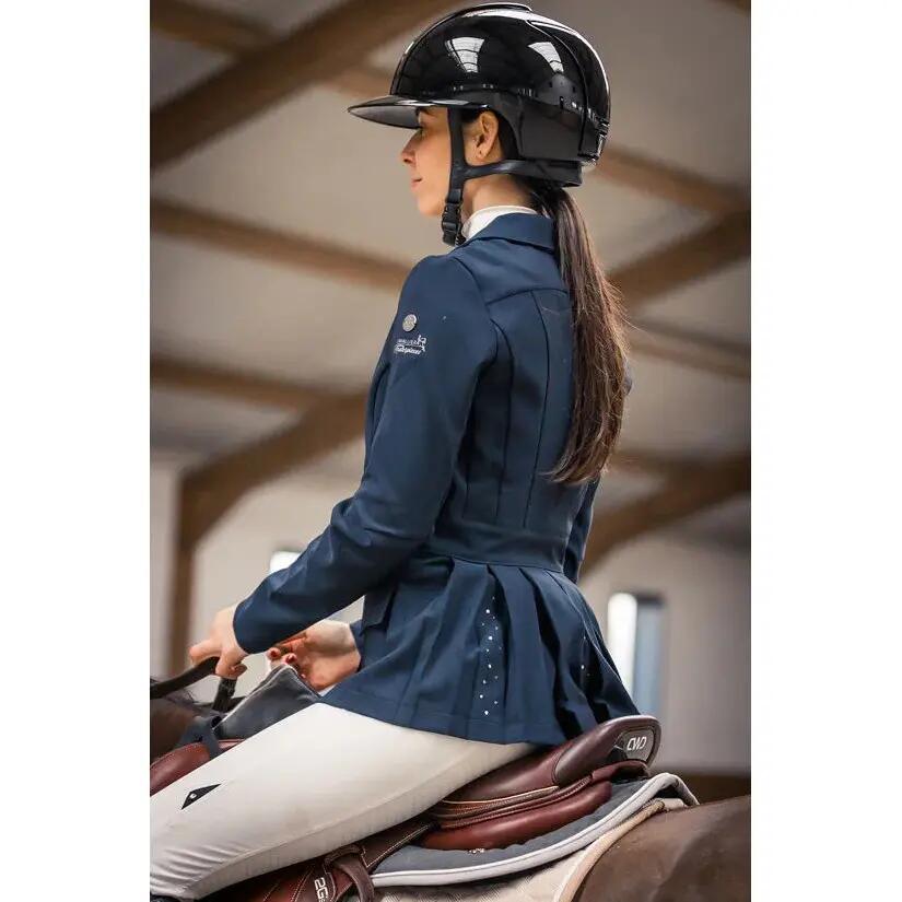 Veste équitation de concours softshell femme Cavalliera Purity Glow 3/3