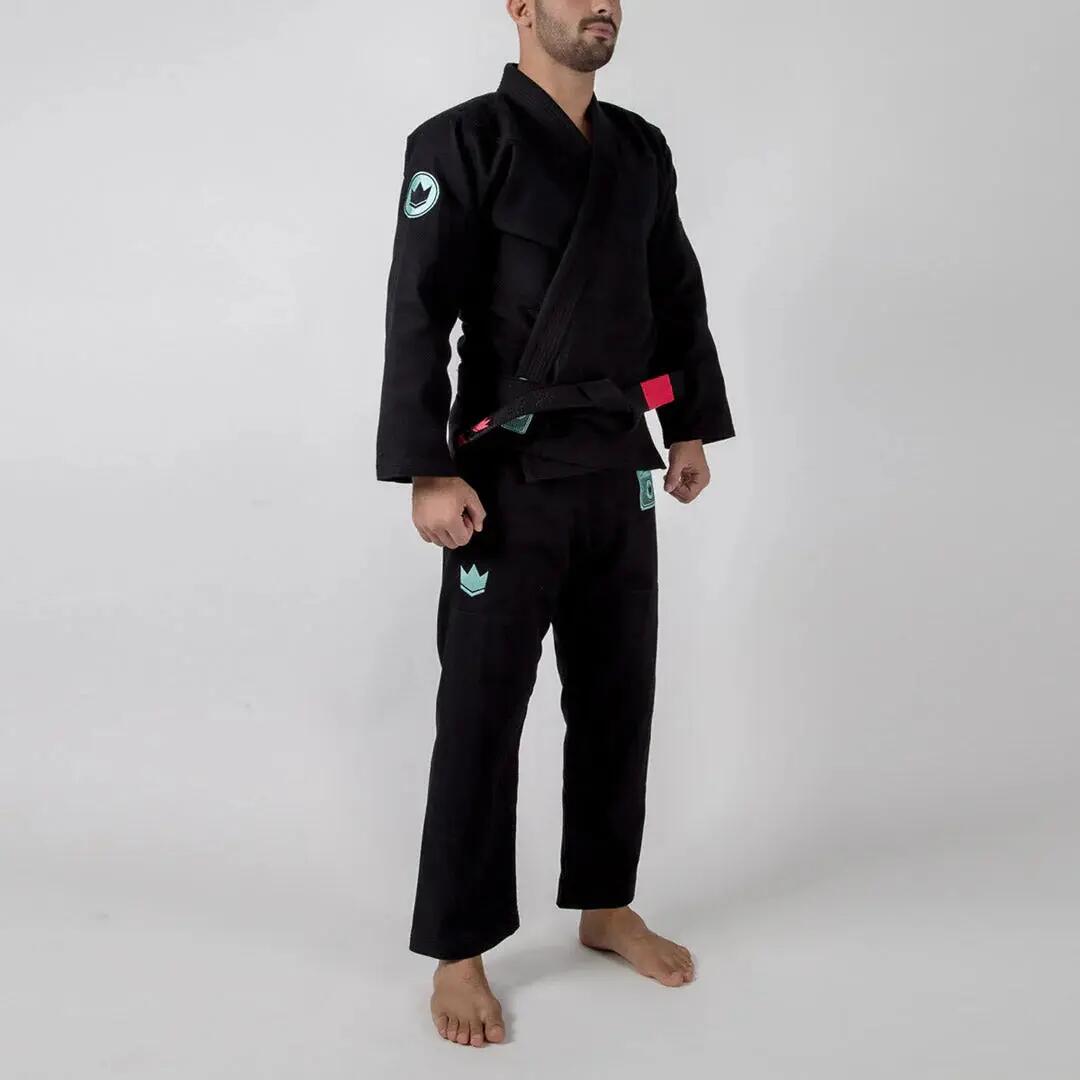 Kimono de jiu-jitsu brésilien noir 450 g renforcé Classic 3.0 Kingz 3/5
