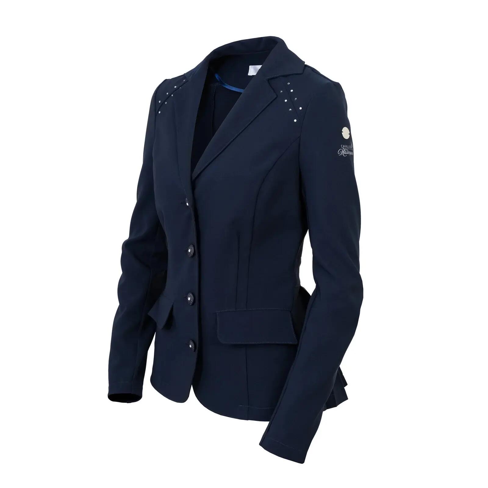 Veste équitation de concours softshell femme Cavalliera Purity Glow 2/3