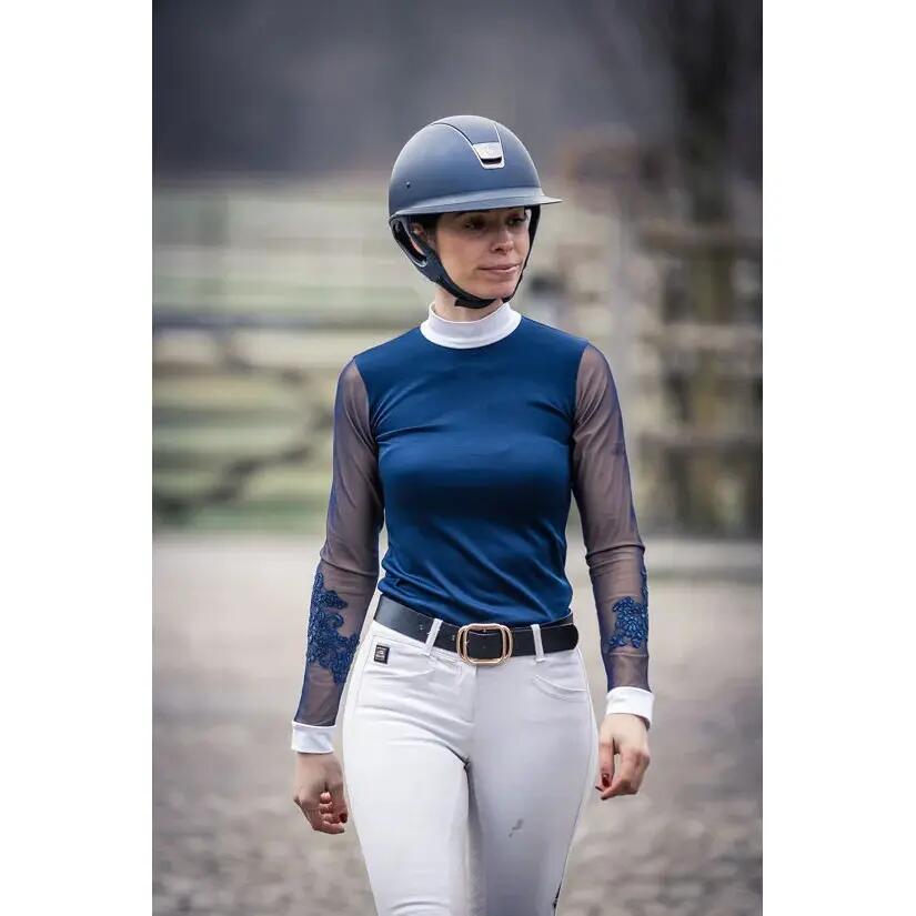 Polo d'équitation de concours à signature femme Cavalliera 3/3