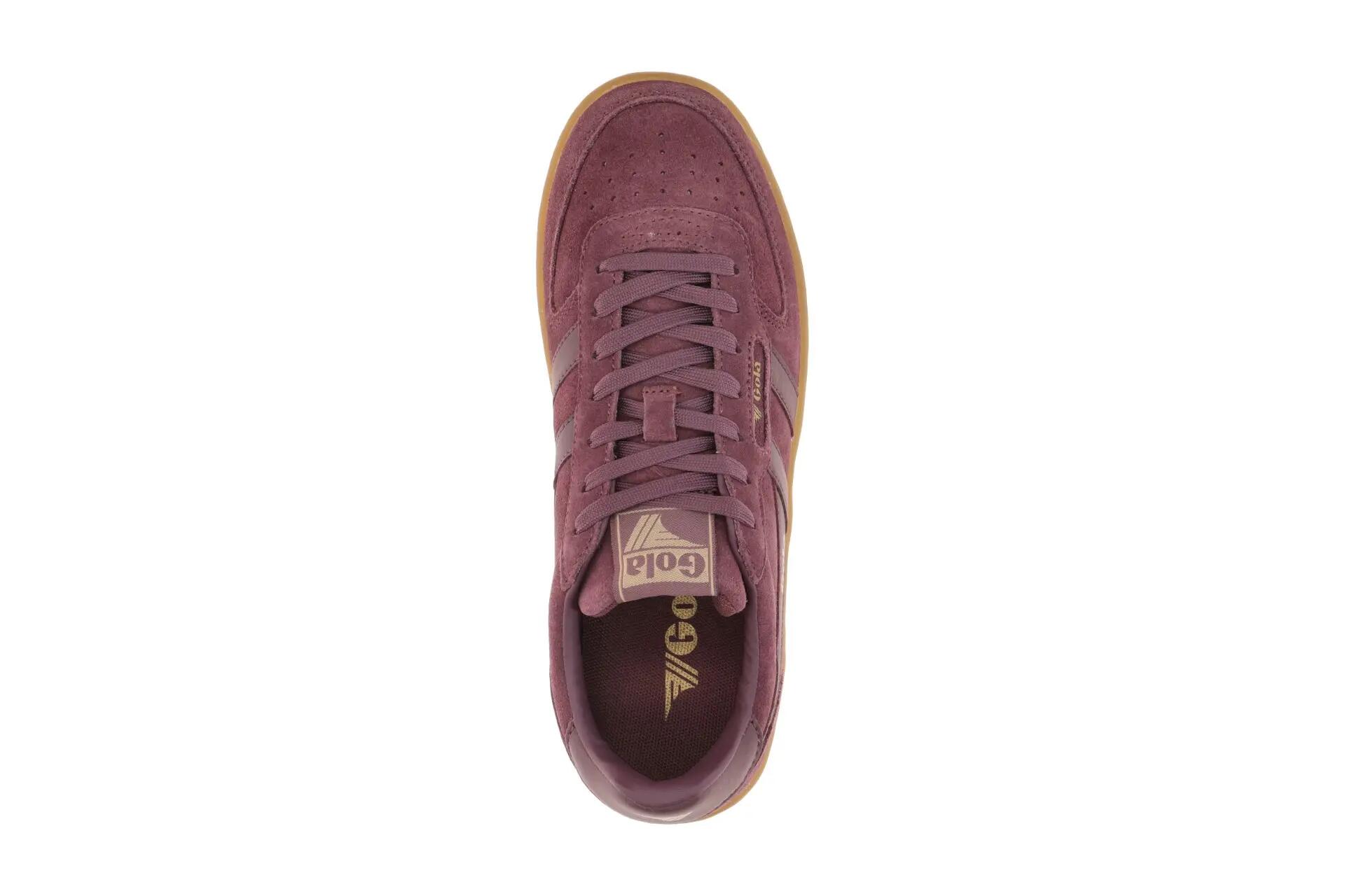 Gola Hawk Suede Schuhe Sneakers rot wine Damen CLB571 6/7