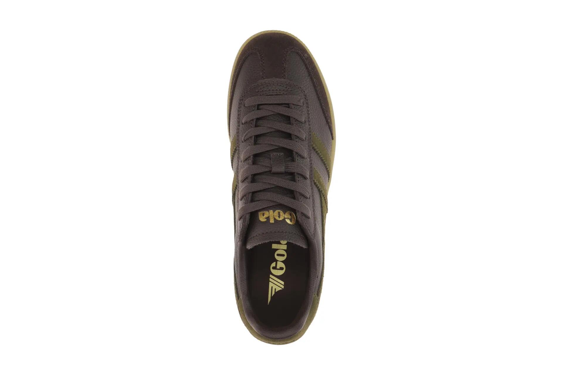 Gola Viper Schuhe Sneakers braun grün Herren CMB942 6/7