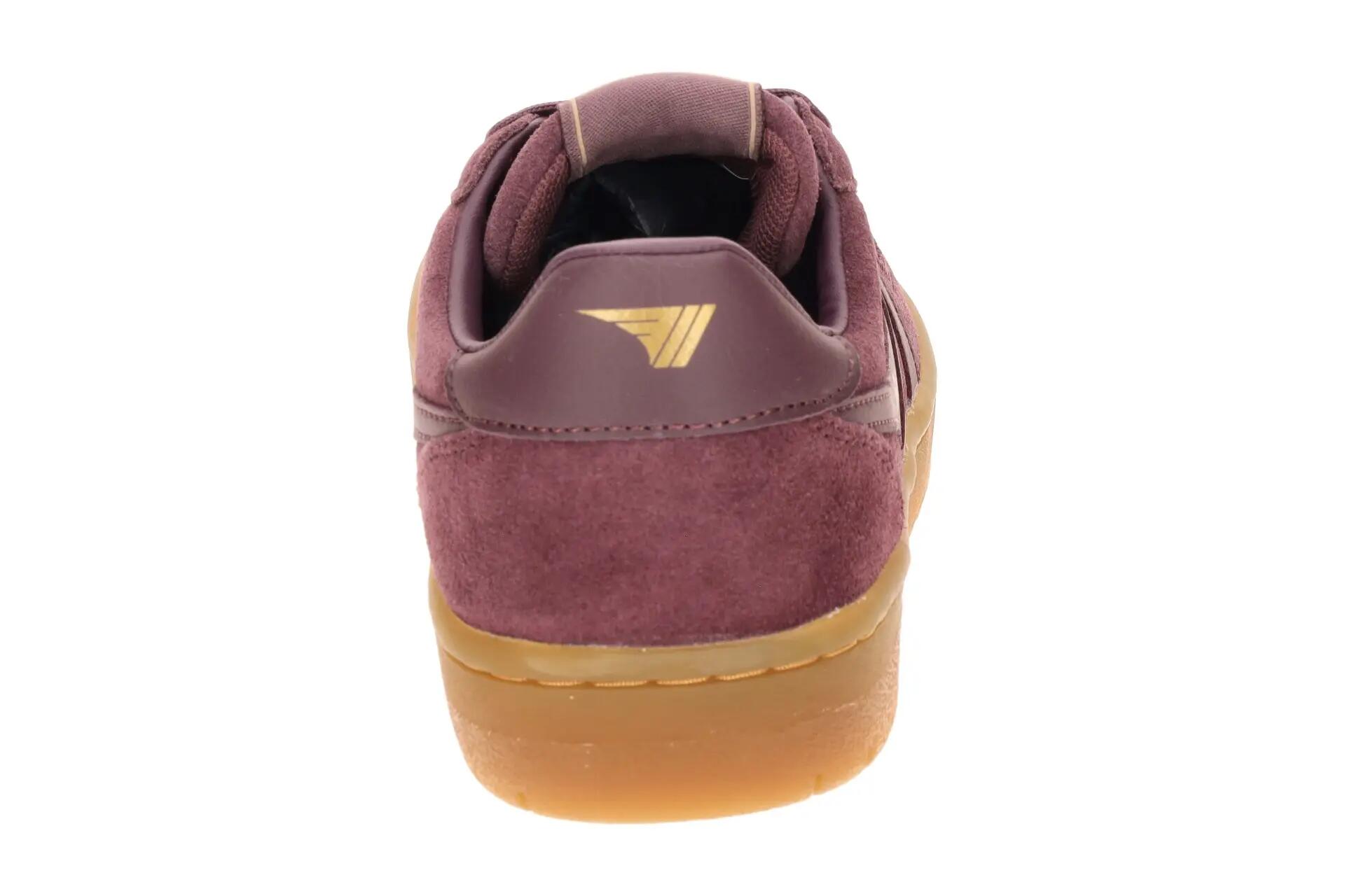 Gola Hawk Suede Schuhe Sneakers rot wine Damen CLB571 5/7