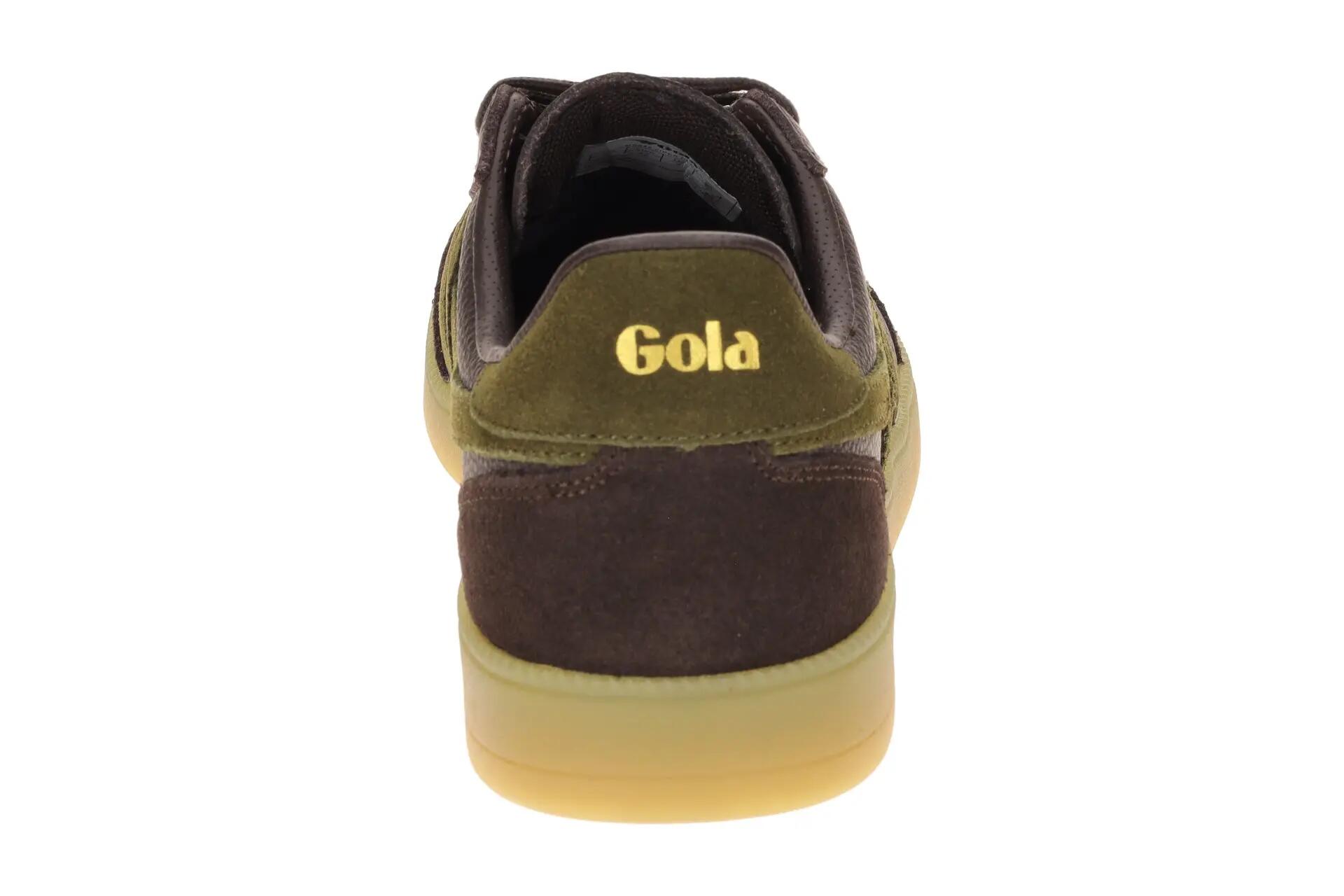 Gola Viper Schuhe Sneakers braun grün Herren CMB942 5/7