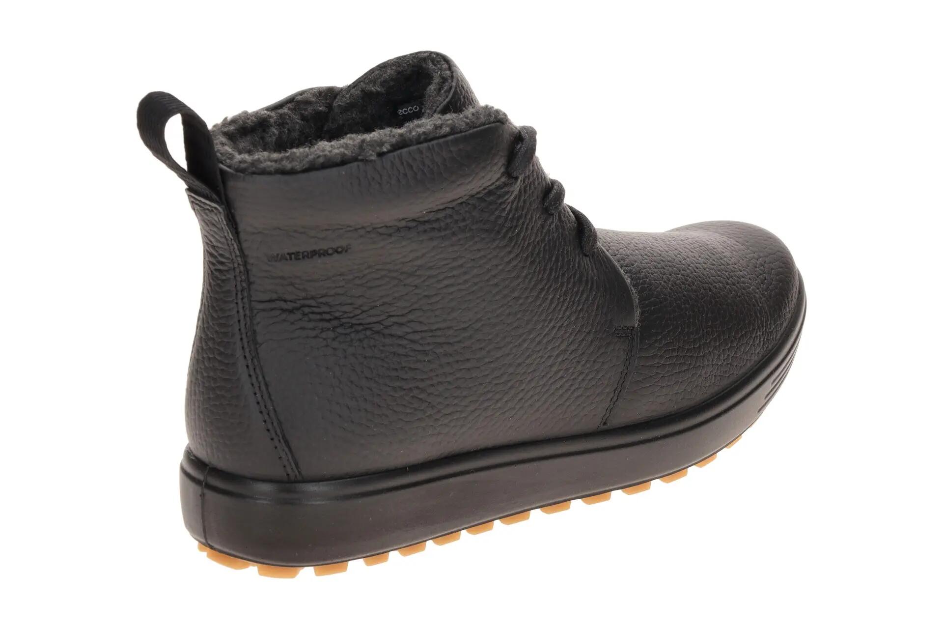 ecco Classic Tred Winter Stiefelette schwarz Wasserdicht 203413 4/7