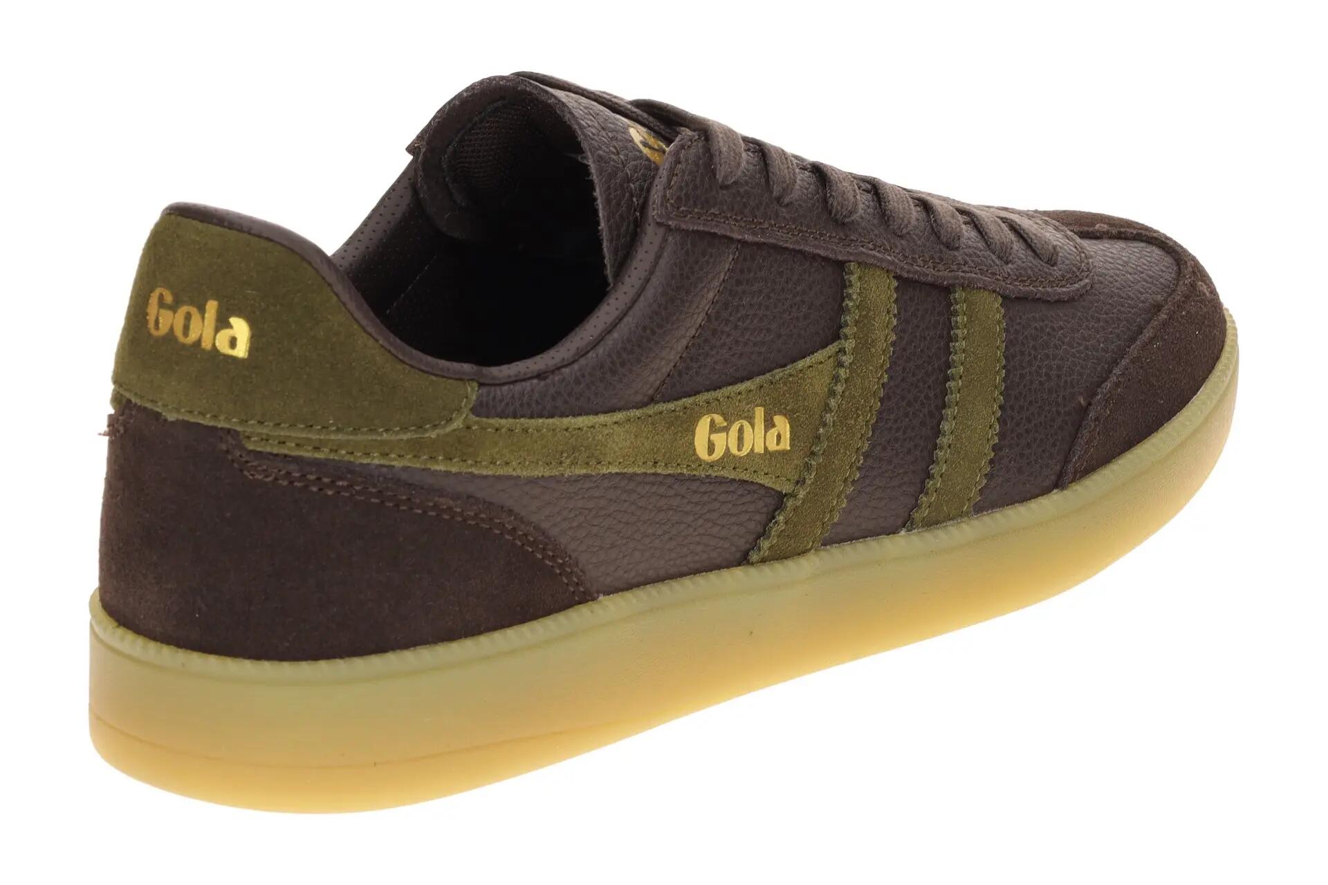 Gola Viper Schuhe Sneakers braun grün Herren CMB942 4/7