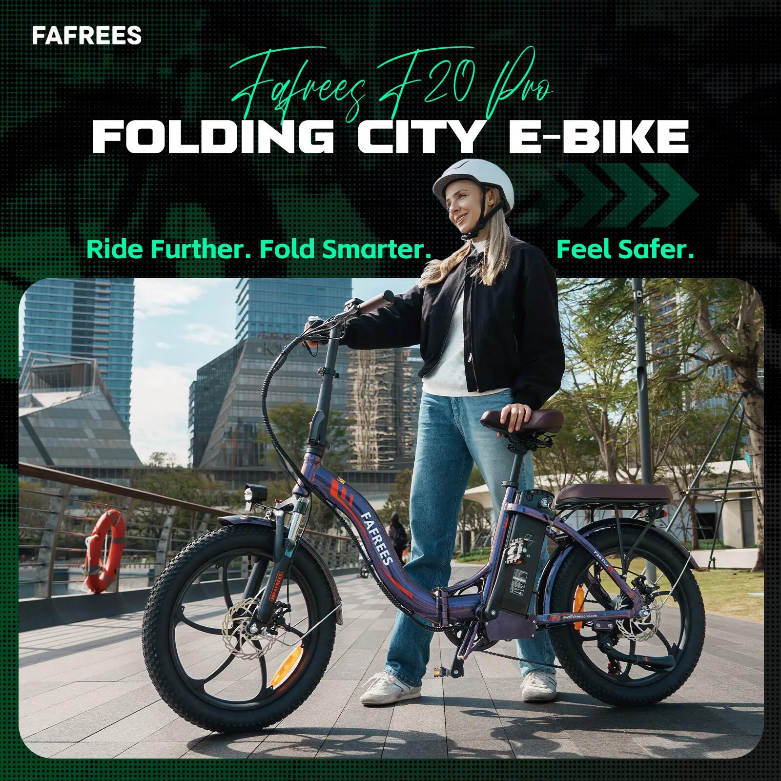 Bicyclette électrique pour adulte Fafrees F20 Pro, batterie 36V 20Ah 14/15