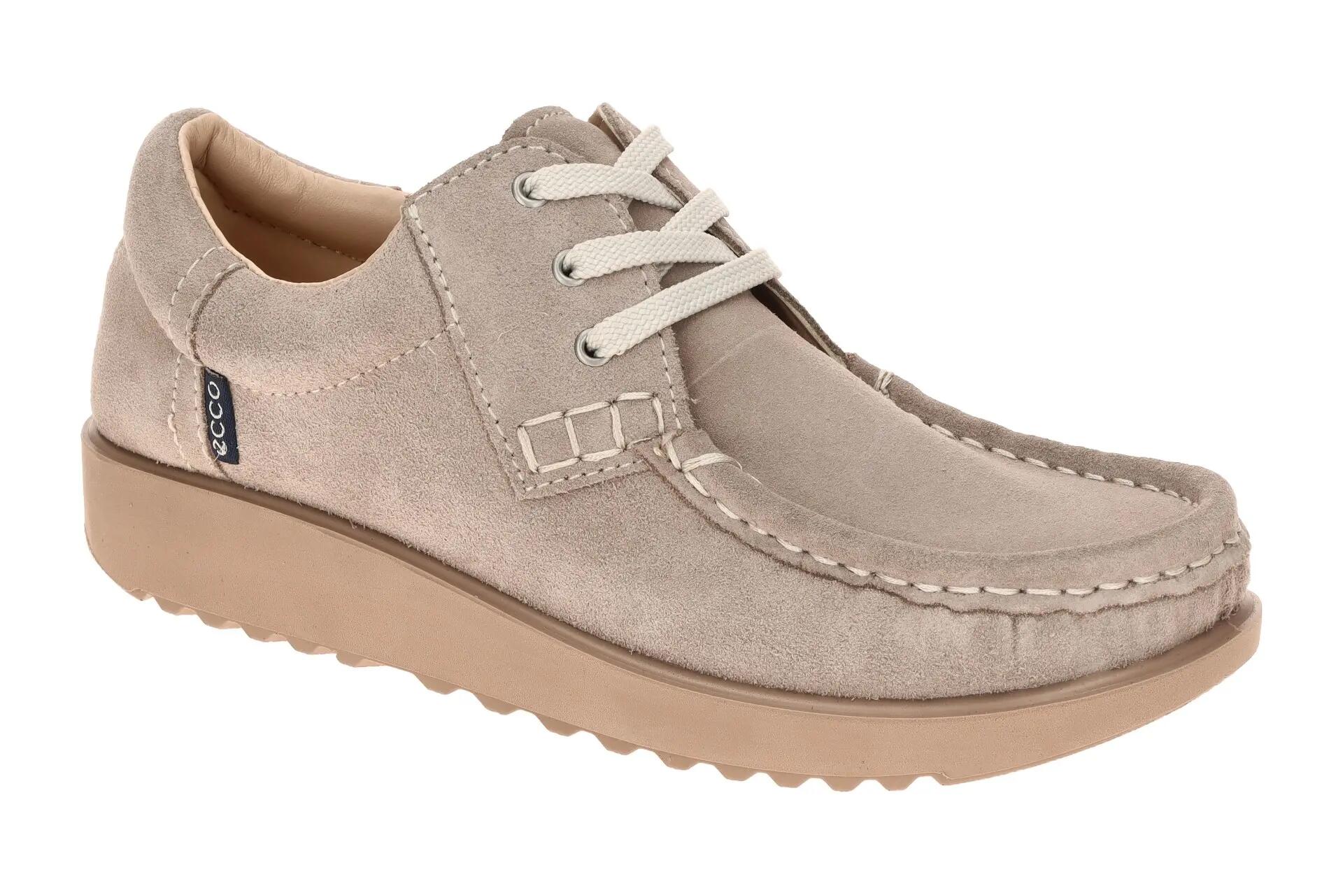 Ecco Joke Schuhe hellgrau Mokassin 320003 1/7