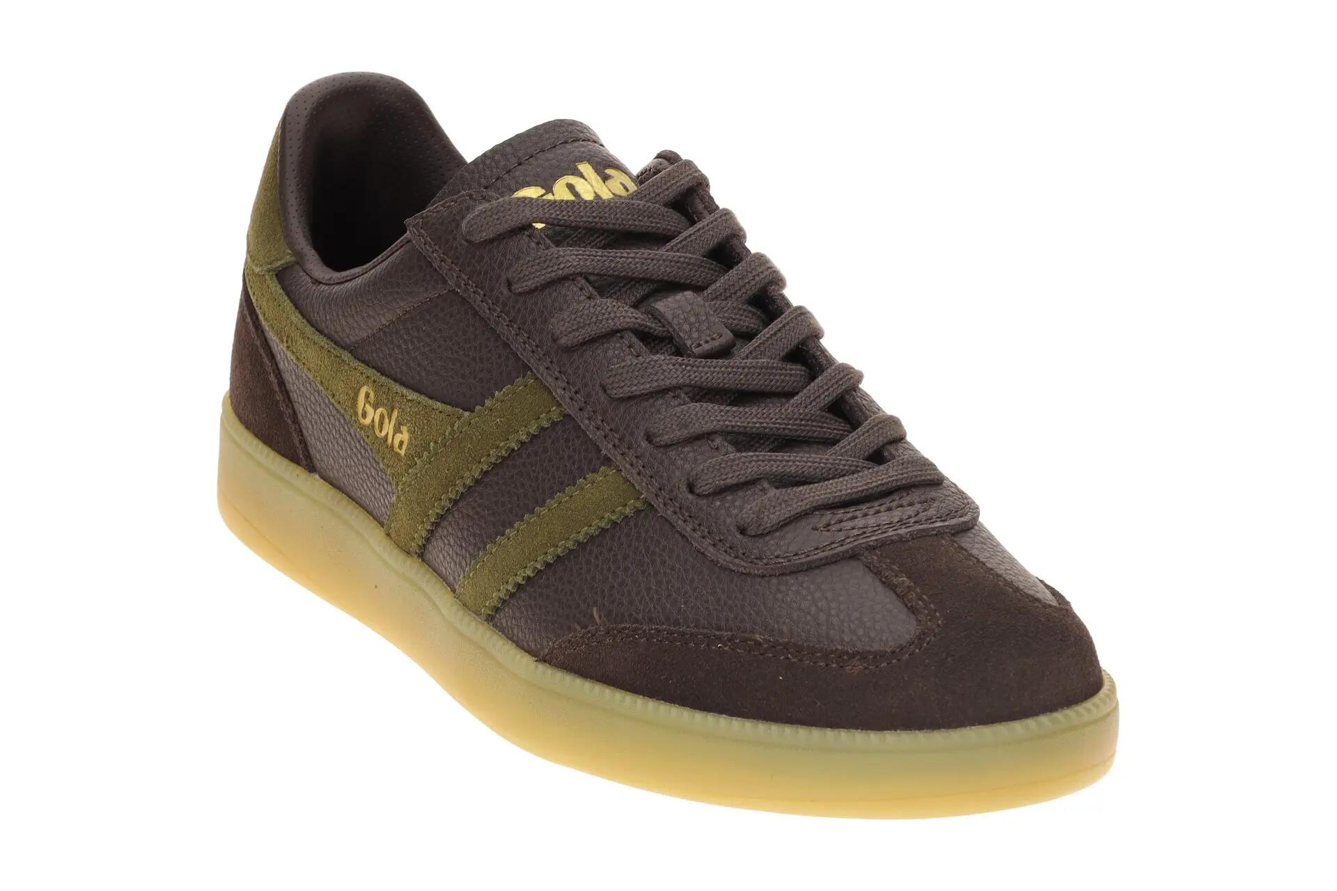 Gola Viper Schuhe Sneakers braun grün Herren CMB942 3/7