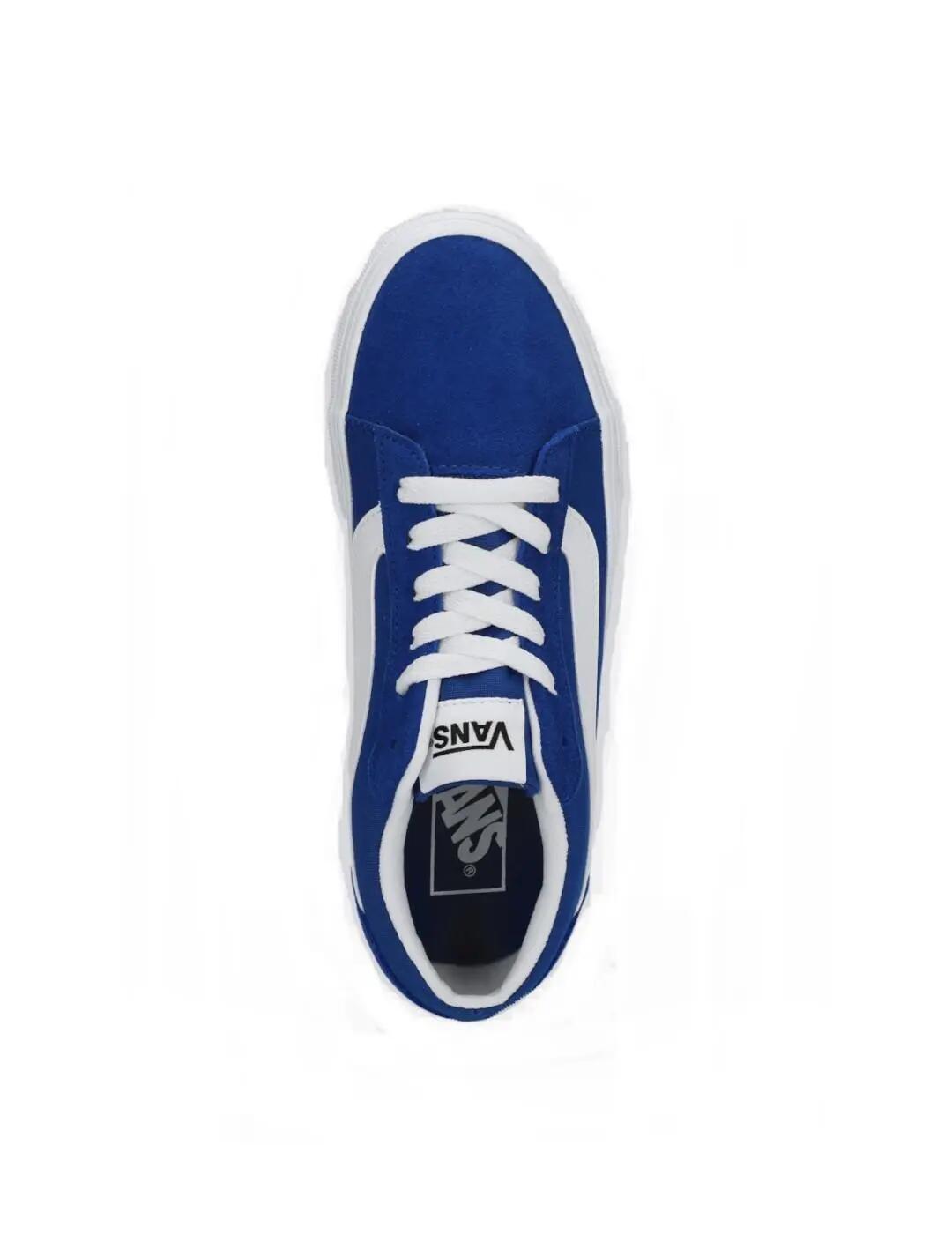 Chaussures pour femme Vans Vero ls bleu. 4/5