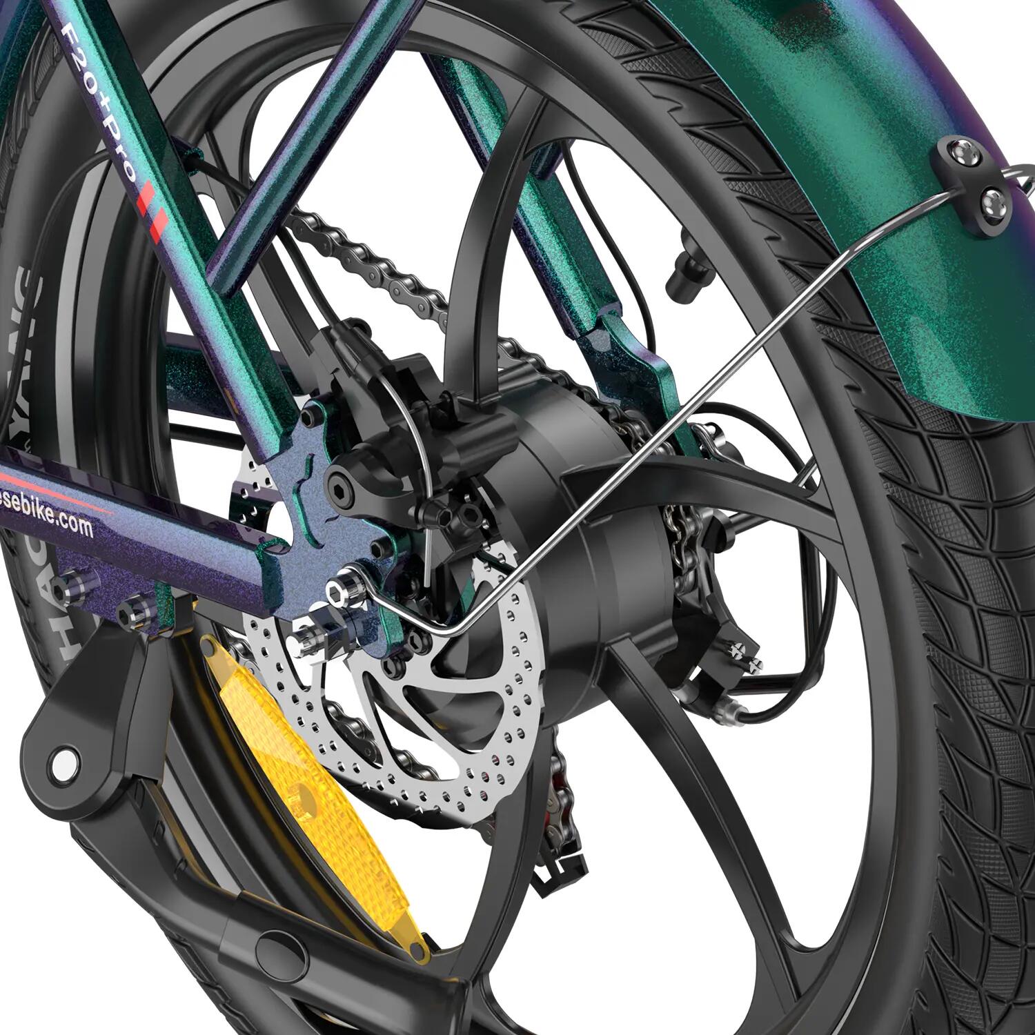Bicicleta eléctrica para adultos Fafrees F20+ Pro, batería de 36V 25Ah 10/15