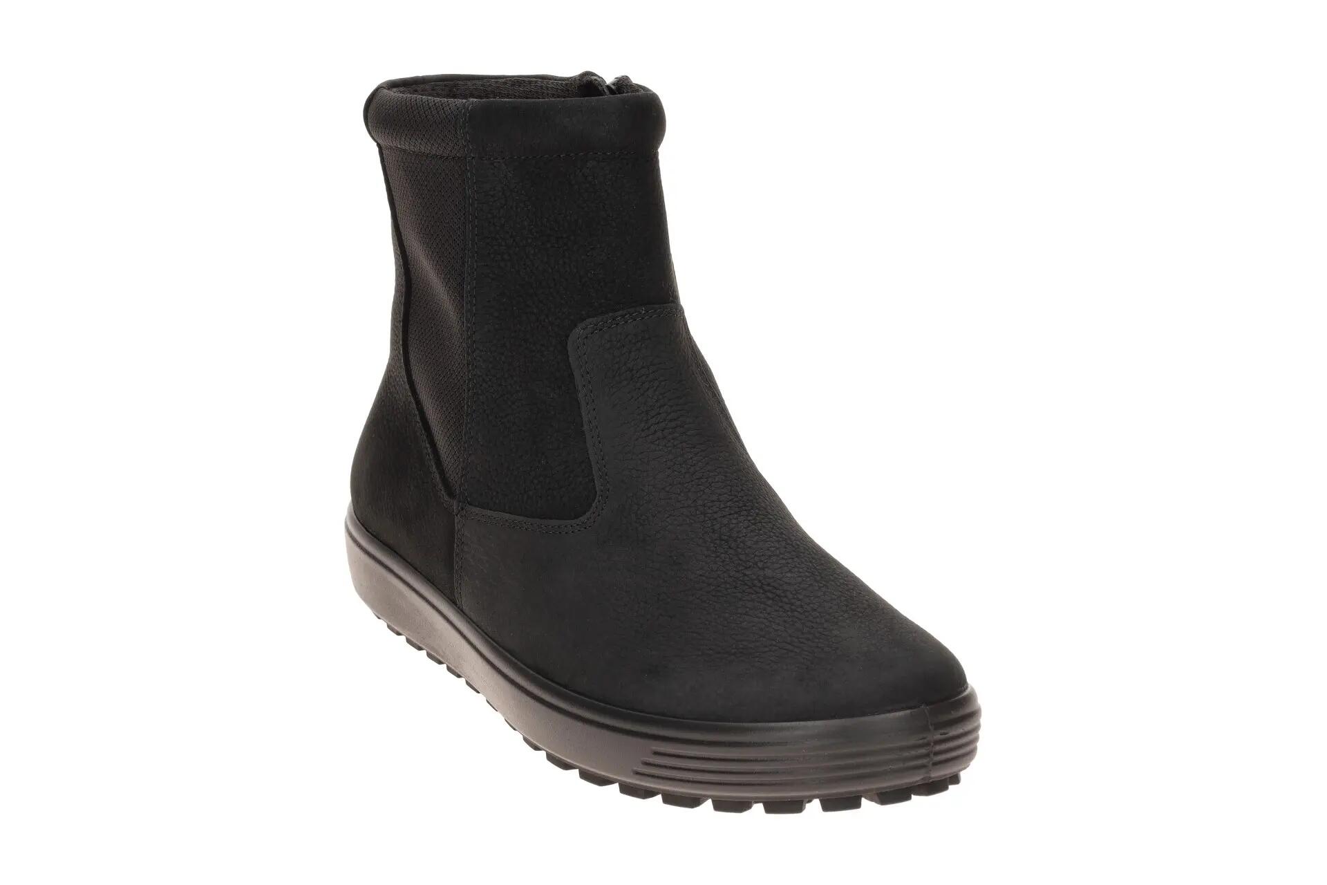 ecco Classic Tred Stiefelette Bootie schwarz Wasserdicht 203403 3/7
