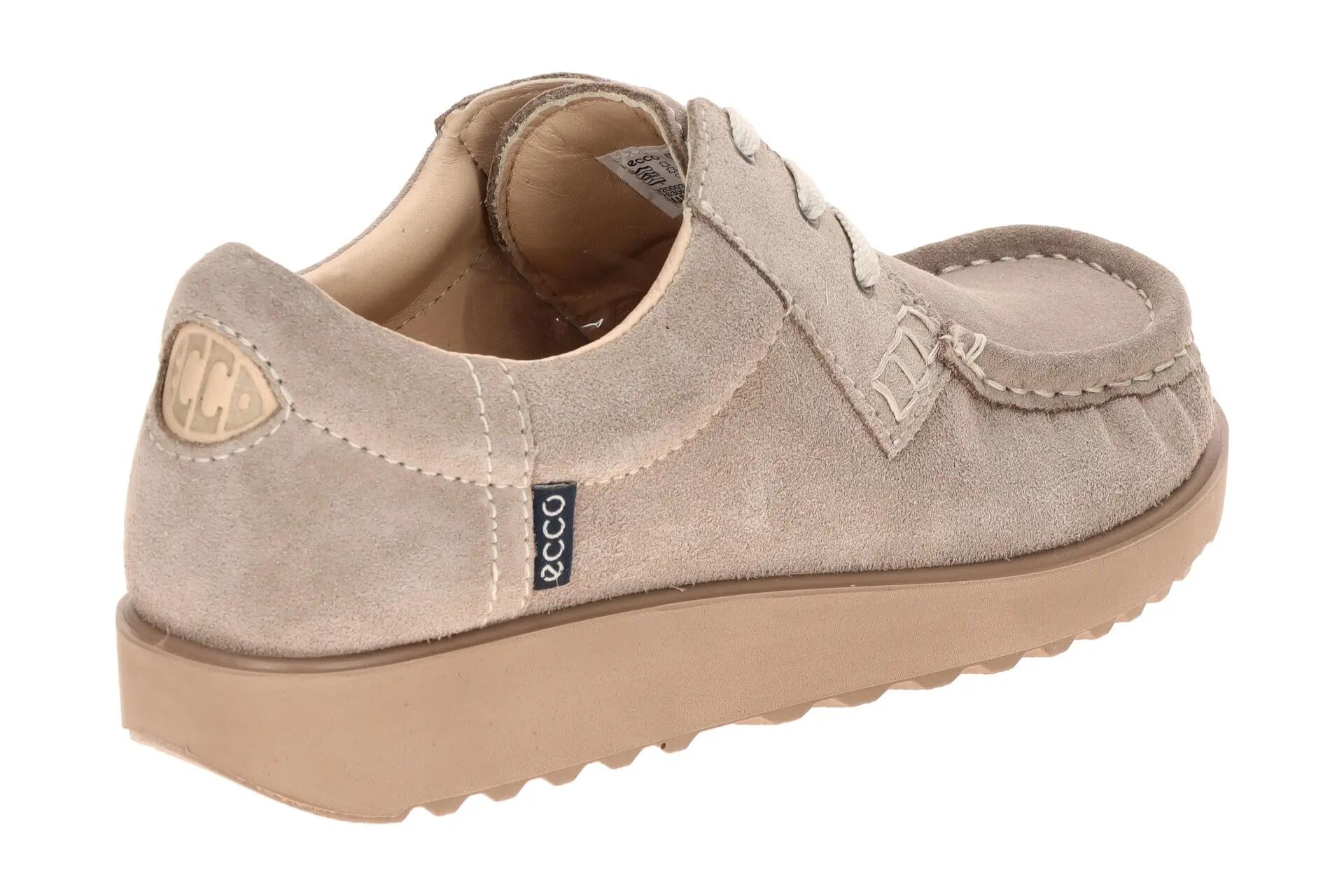 Ecco Joke Schuhe hellgrau Mokassin 320003 4/7