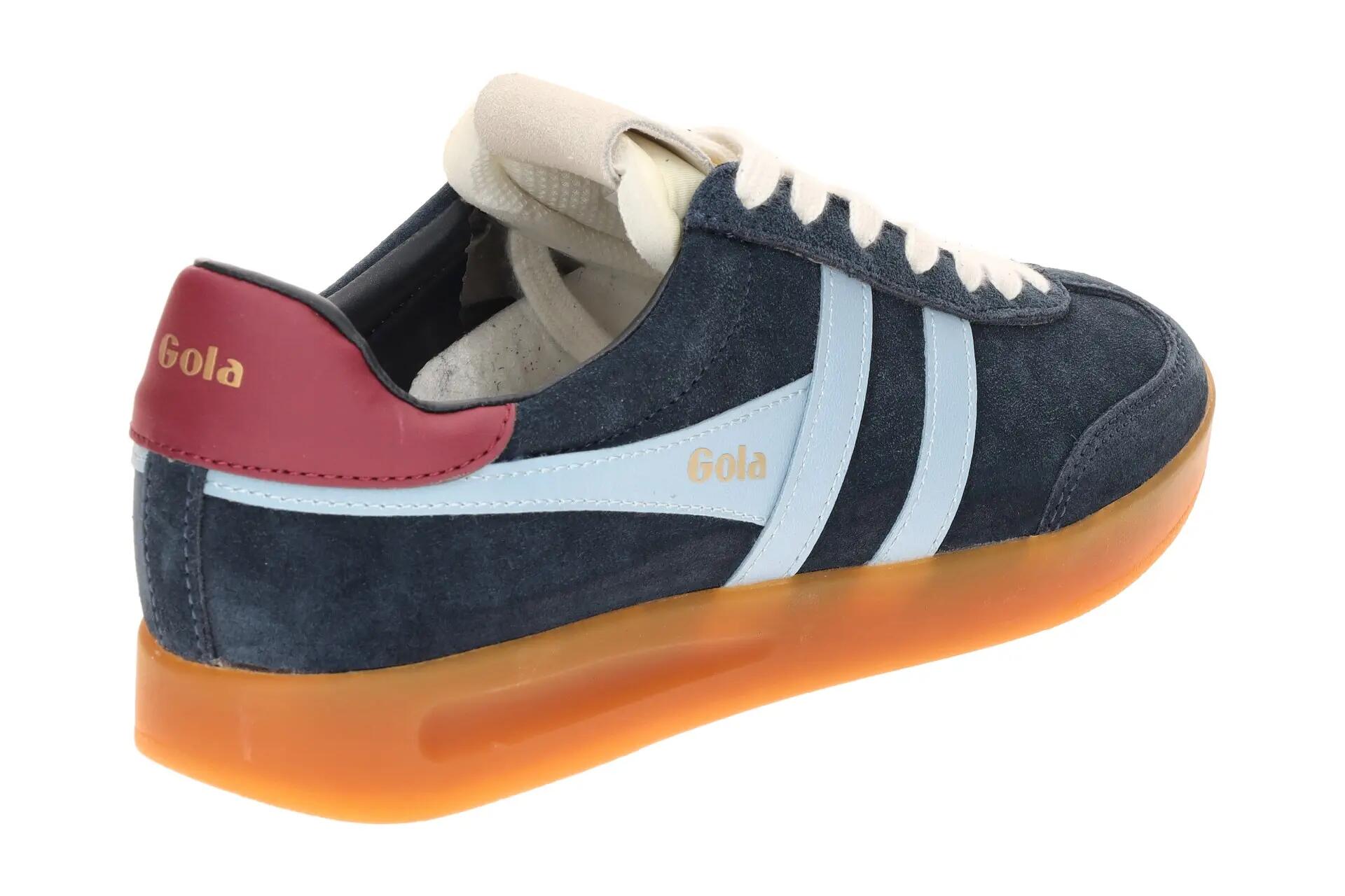 Gola Cyclone Schuhe Sneakers blau marineblau Damen CLB762 4/7