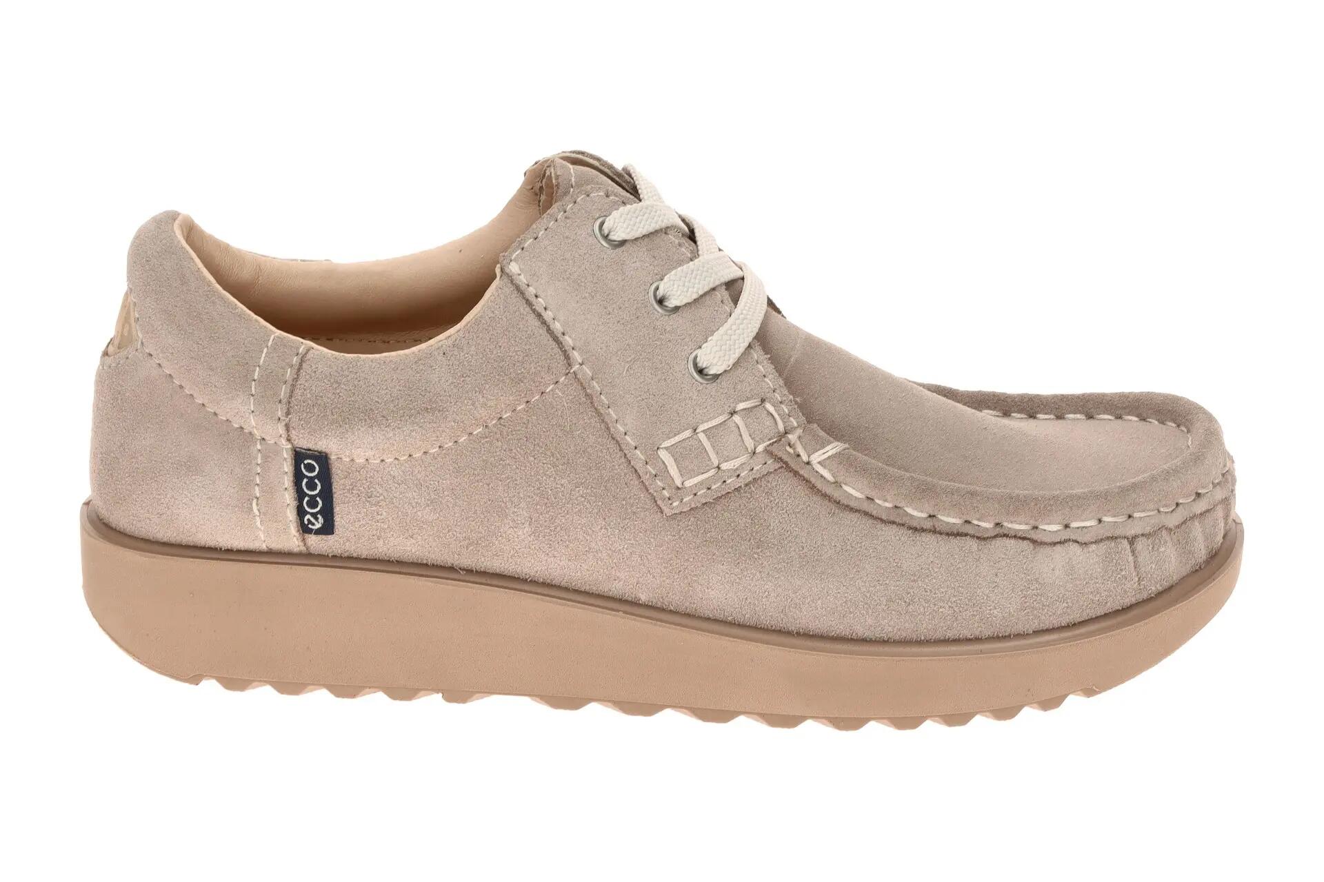 Ecco Joke Schuhe hellgrau Mokassin 320003 2/7
