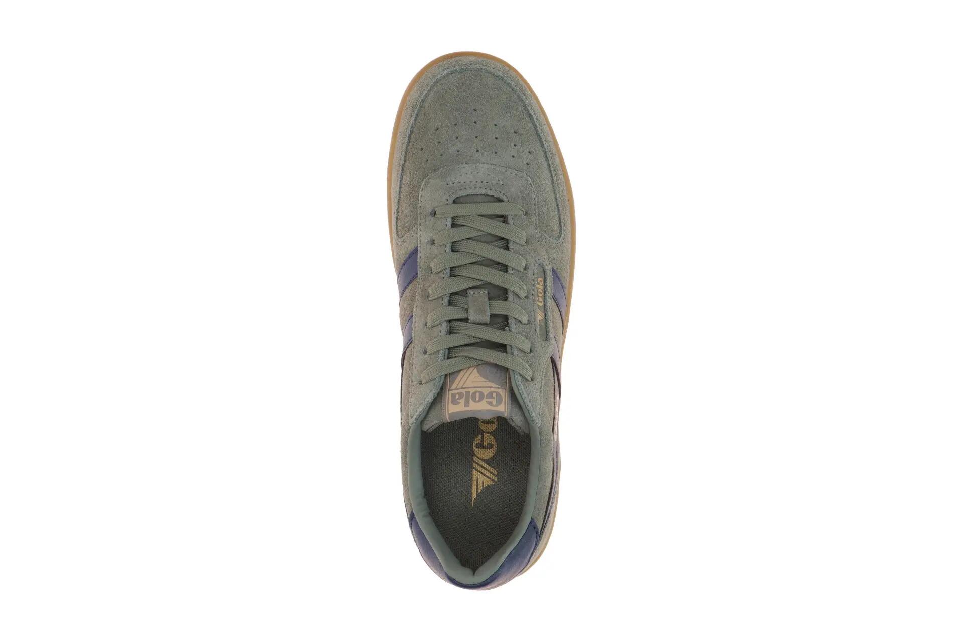 Gola Schuhe Hawk Sneakers grau blau Suede CMB571 6/7