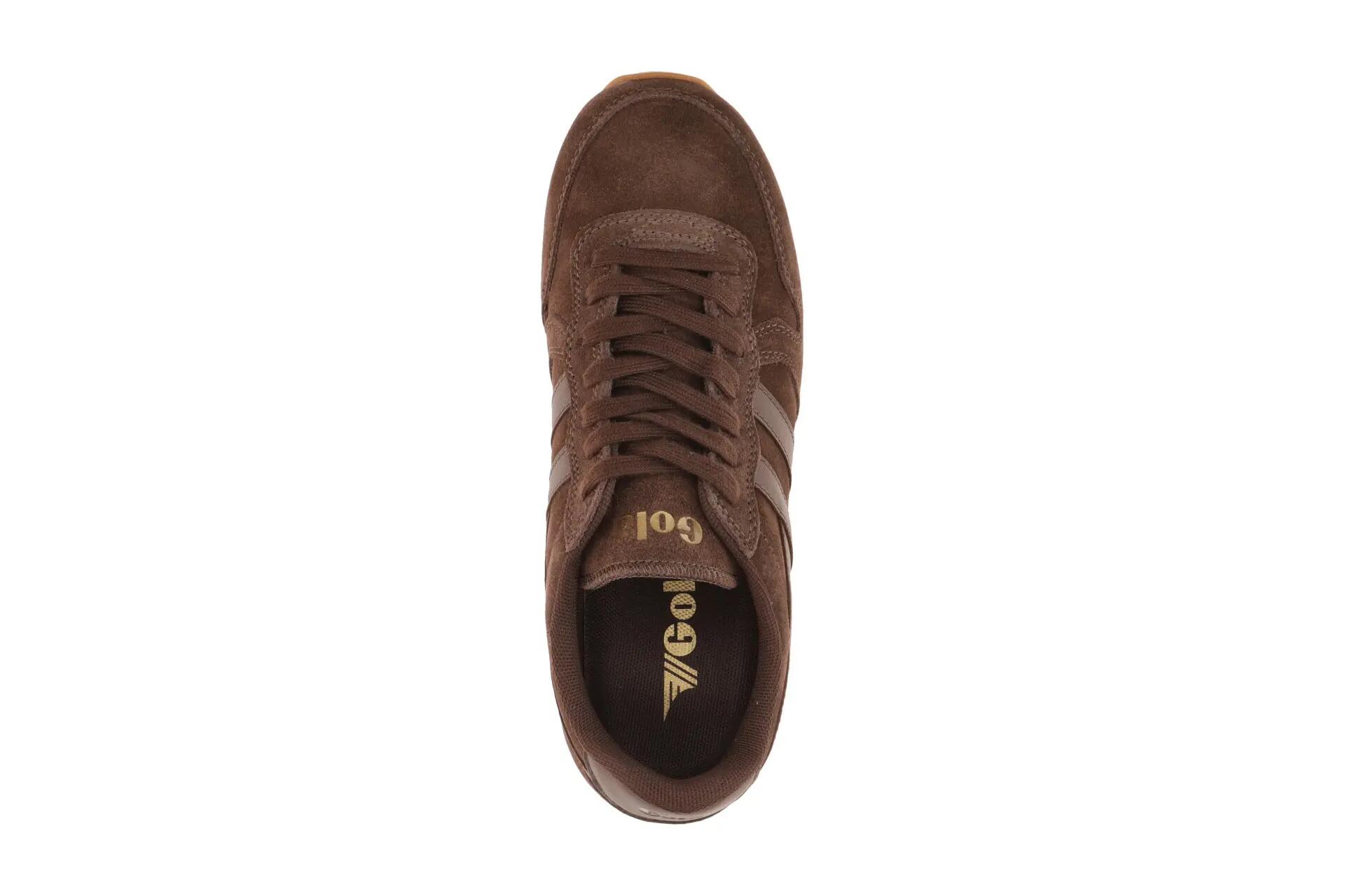 Gola Daytona Schuhe Sneakers braun Damen Velour CLB910DT 6/7