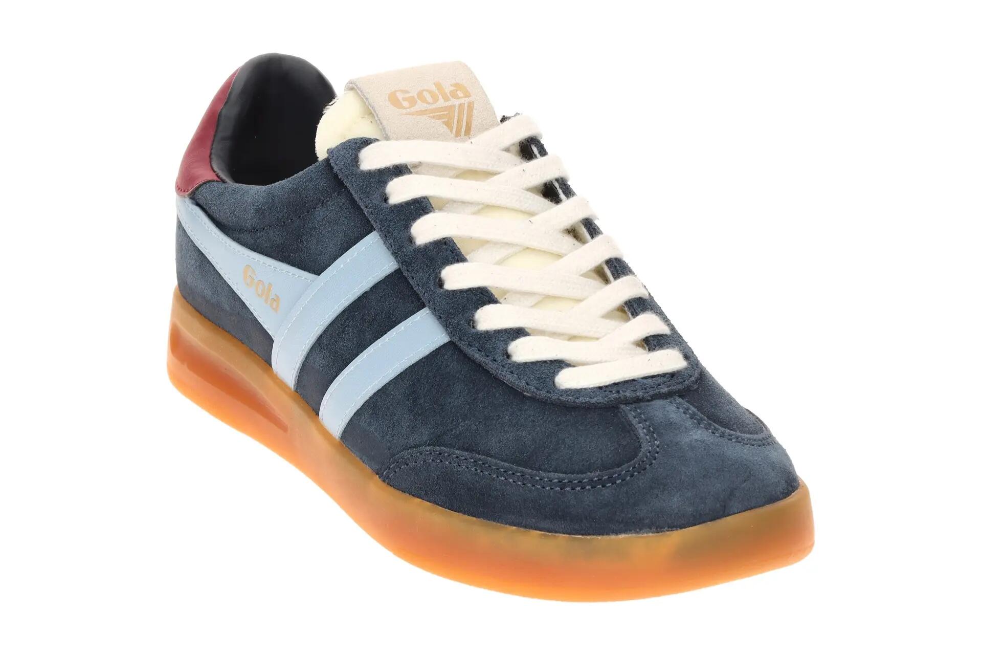 Gola Cyclone Schuhe Sneakers blau marineblau Damen CLB762 3/7