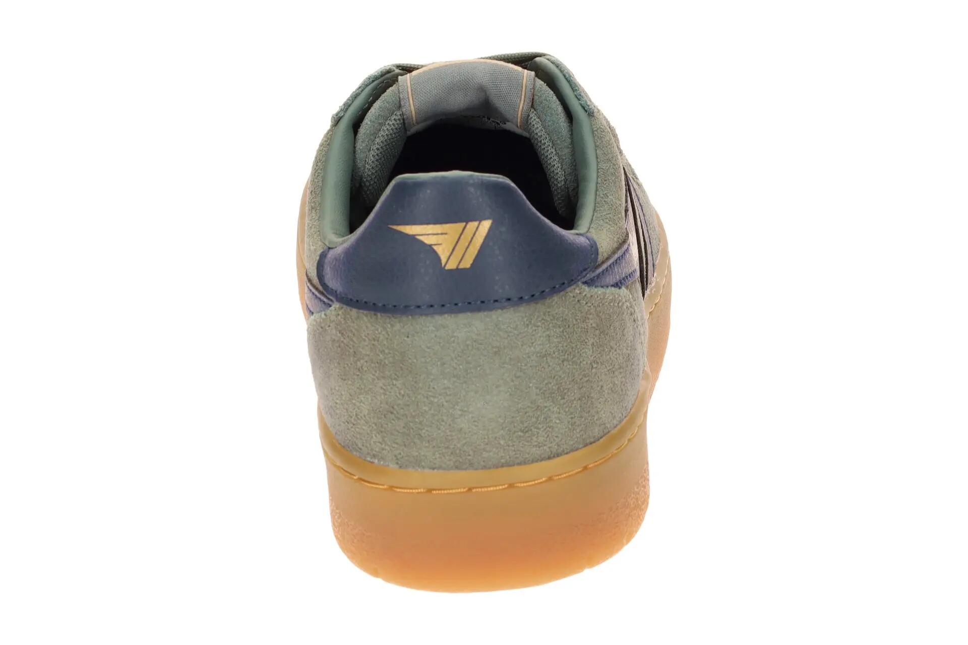 Gola Schuhe Hawk Sneakers grau blau Suede CMB571 5/7