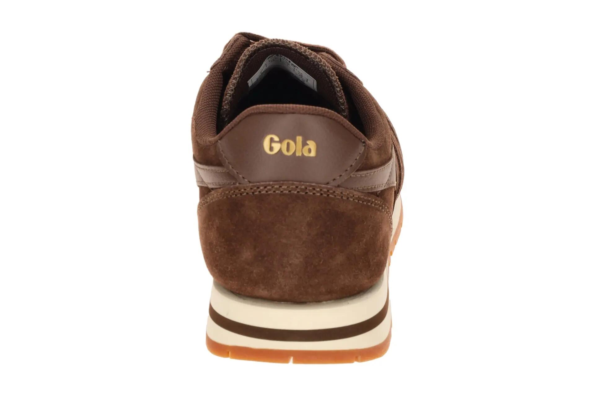 Gola Daytona Schuhe Sneakers braun Damen Velour CLB910DT 5/7