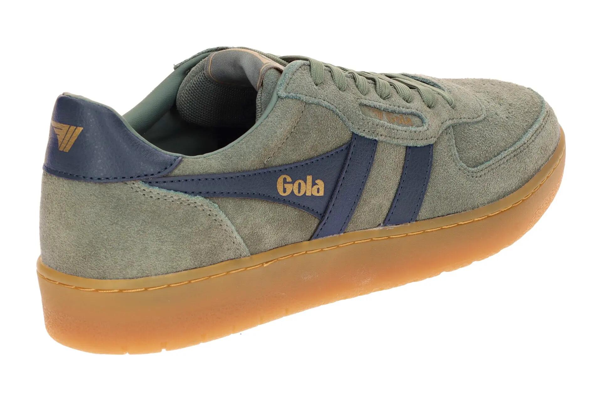 Gola Schuhe Hawk Sneakers grau blau Suede CMB571 4/7