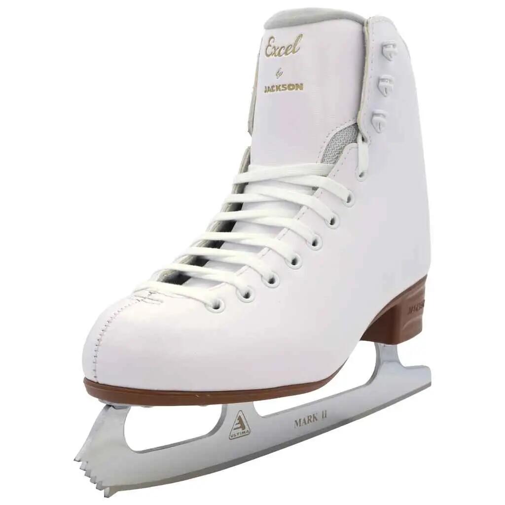 CCM JA1290 Senior Jackson Excel Women White patins de patinagem artística 5/9