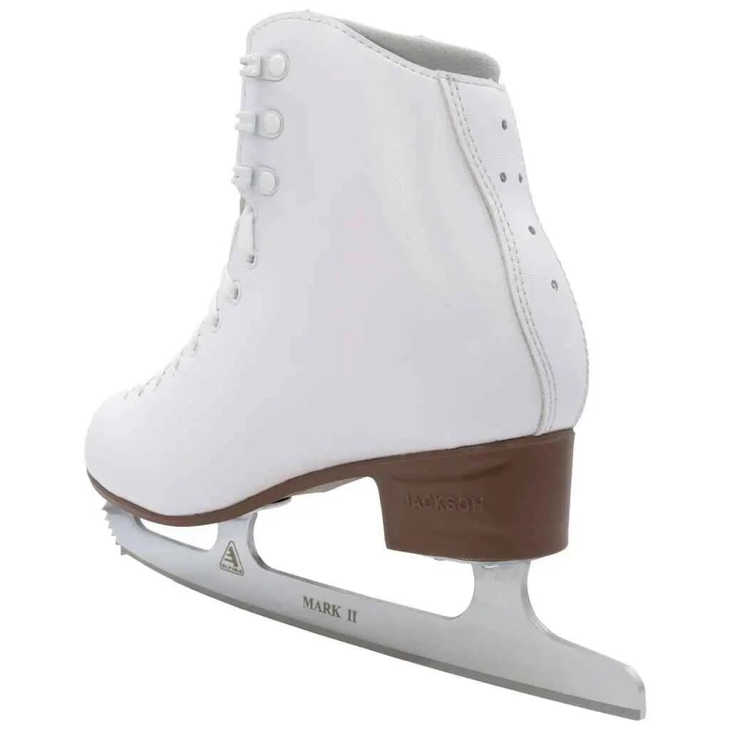 CCM JA1290 Senior Jackson Excel Women White patins de patinagem artística 4/9