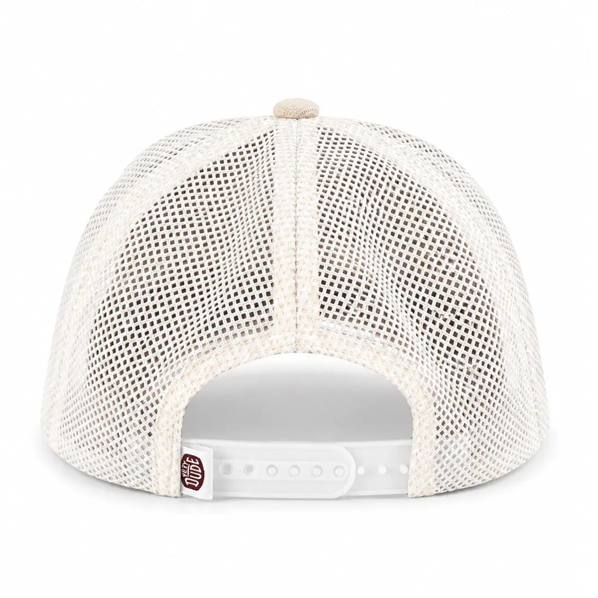 Gorra Trucker - Unisex - Beige/Marrón 4/4