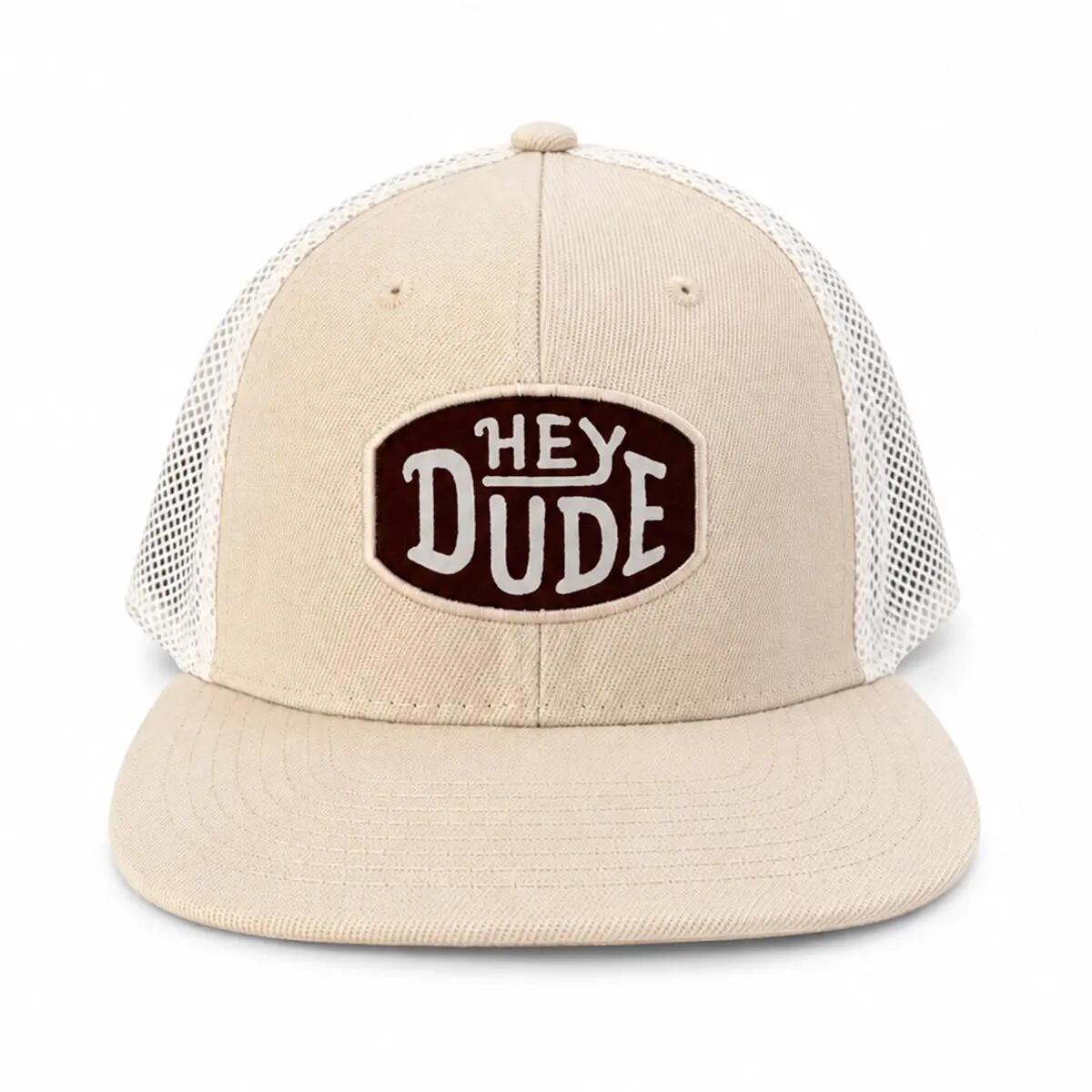 Gorra Trucker - Unisex - Beige/Marrón 3/4