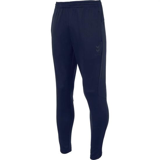 Pantalon entraînement - Hommes - Slim fit, zips - Marine