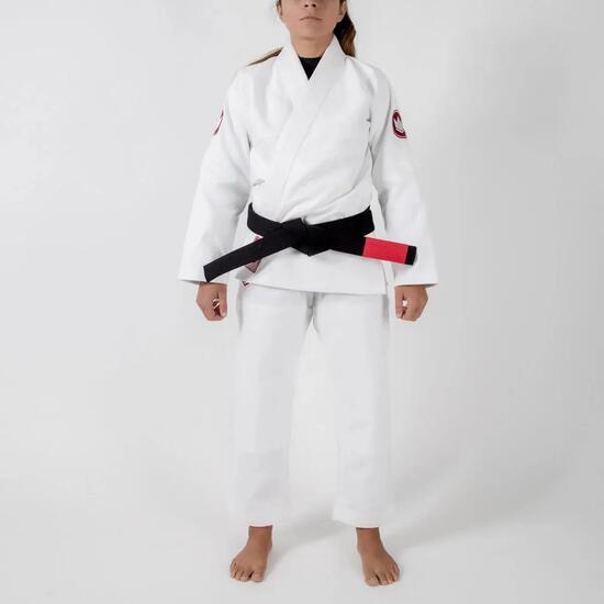 Kimono de jiu-jitsu brésilien femme blanc 450 g Classic 3.0 Kingz