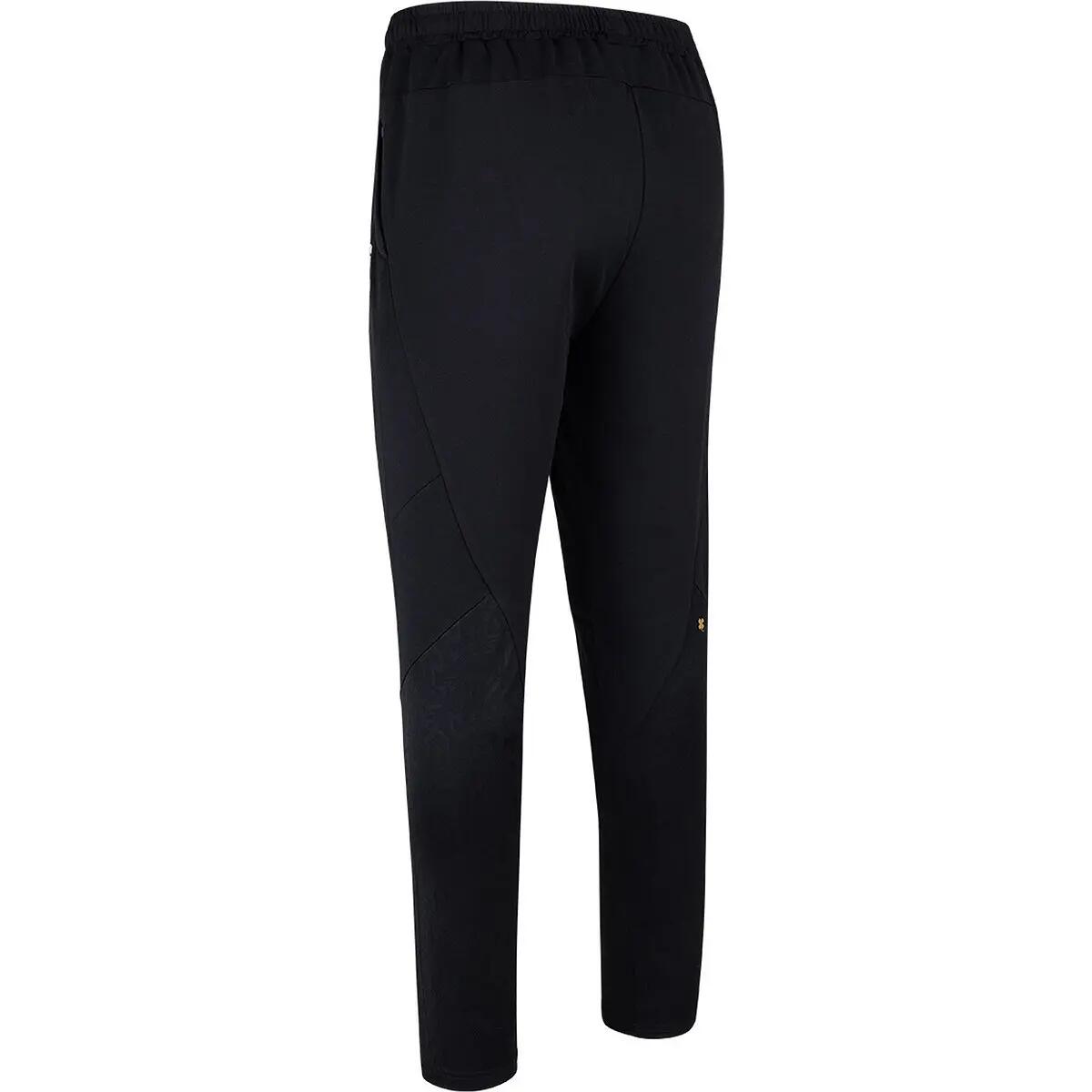 Herren, fußball, trainingshose, slim, playmaker, schwarz/lila 4/5