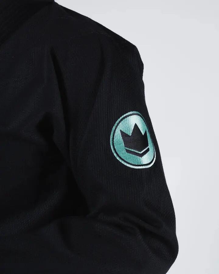 Kimono de jiu-jitsu brésilien femme noir 450 g Classic 3.0 Kingz 5/5