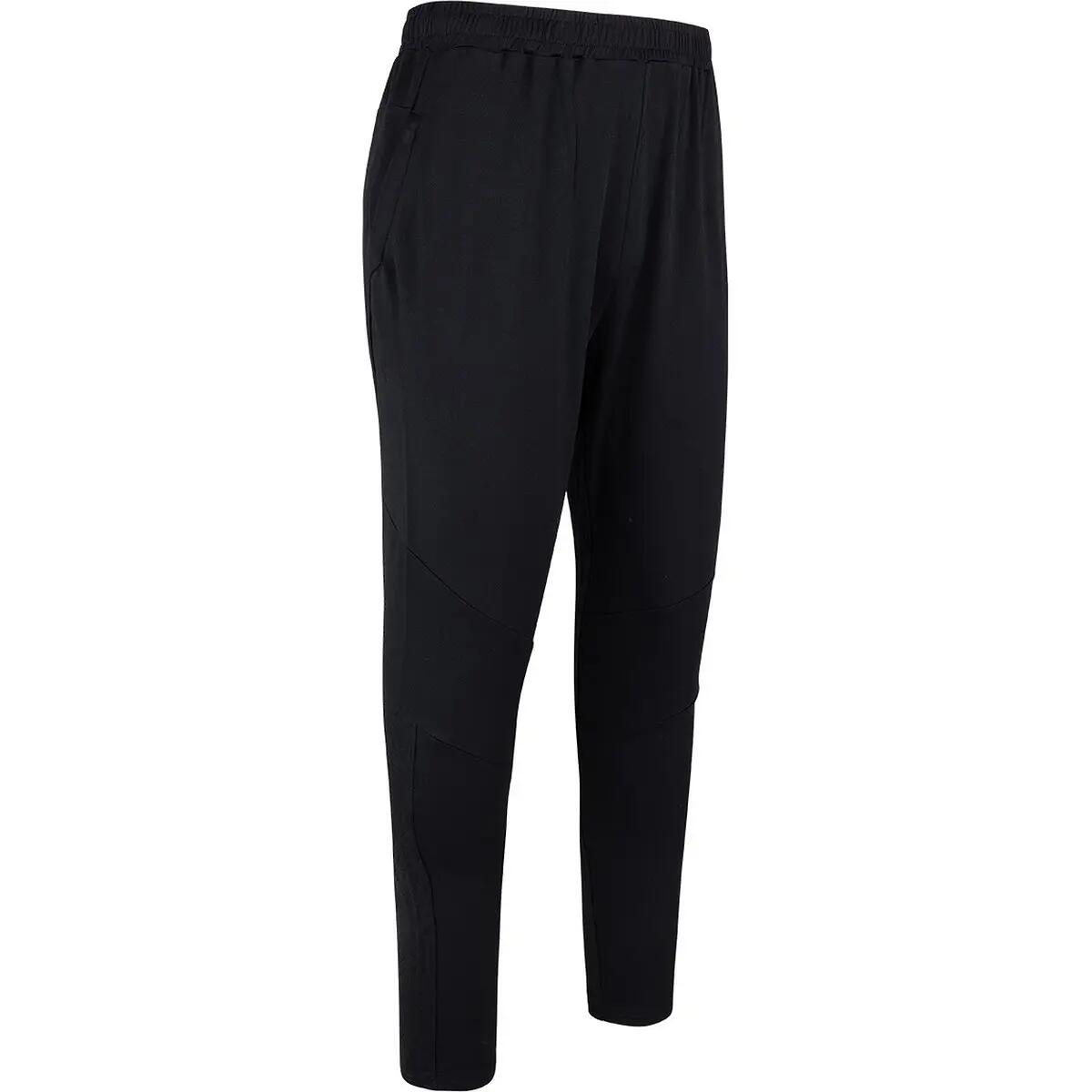 Herren, fußball, trainingshose, slim, playmaker, schwarz/lila 3/5