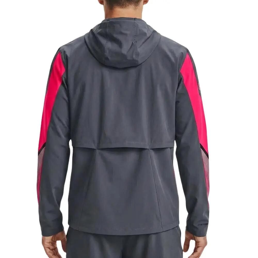 Under Armour Velociti Trainingsjacke für Herren, Grau/Pink 3/3