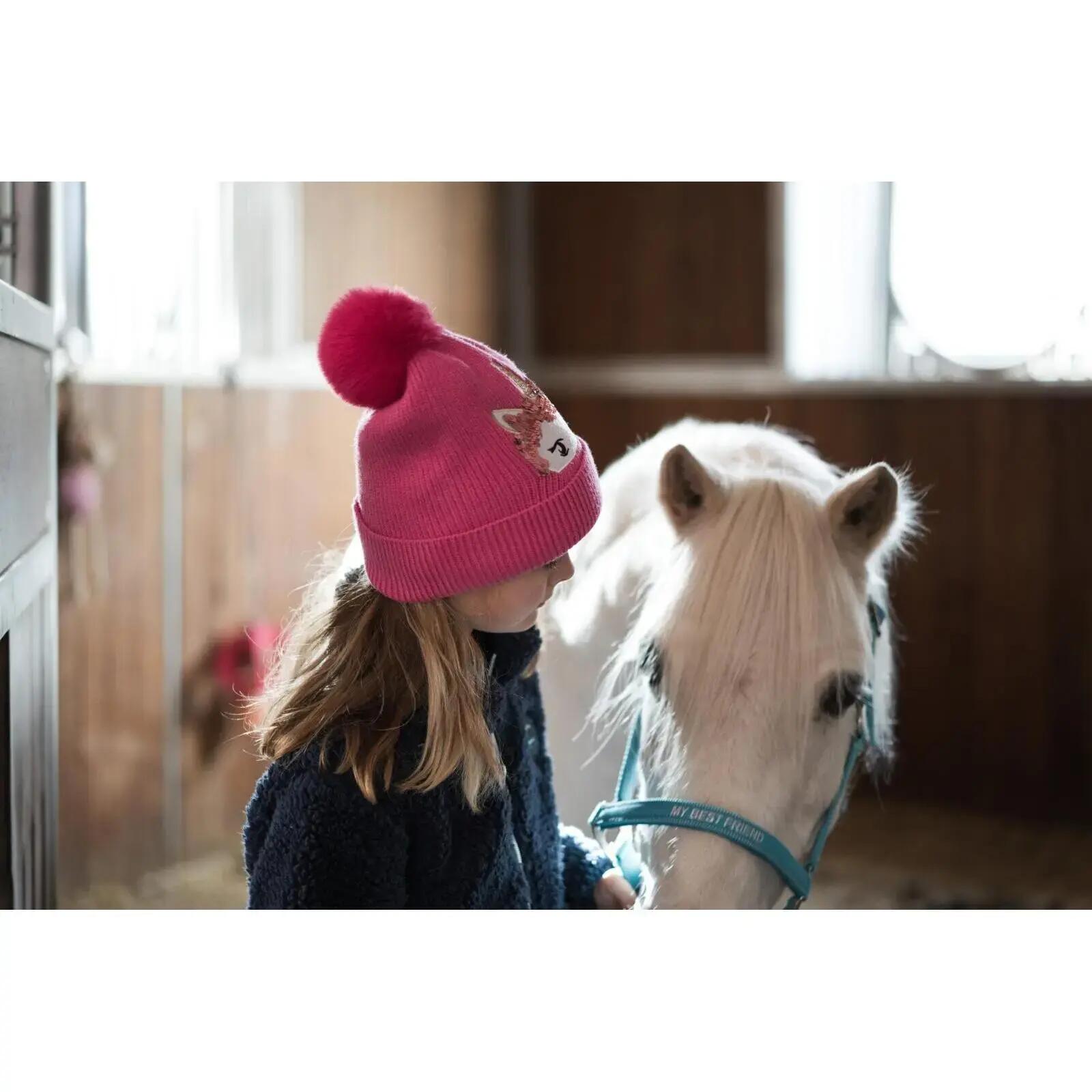 Berretto da ragazza Equipage Val unicorn 4/5