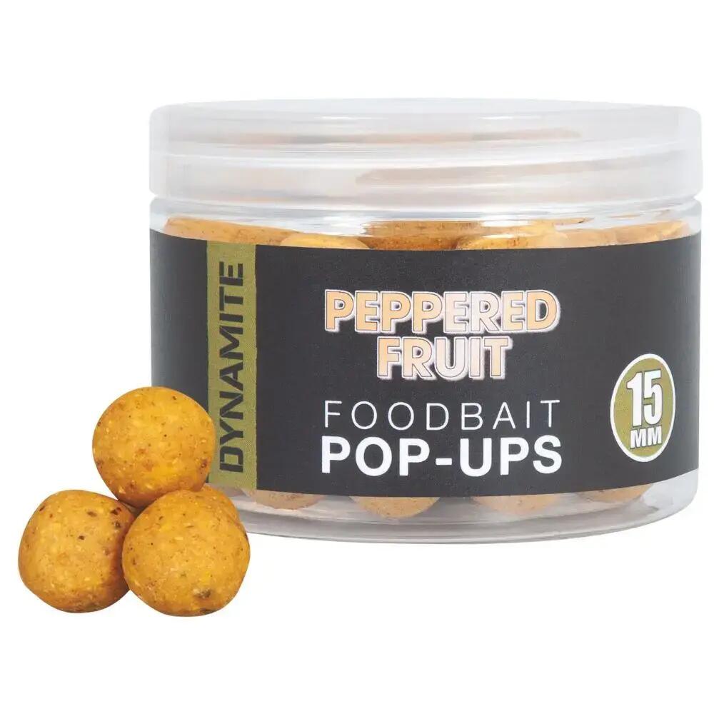 Boilies galleggianti Dynamite Baits Peppered Fruit Food Popup 1/1