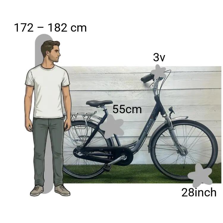 Bicicletta usata Puch Prestige Lage Instap 2/4