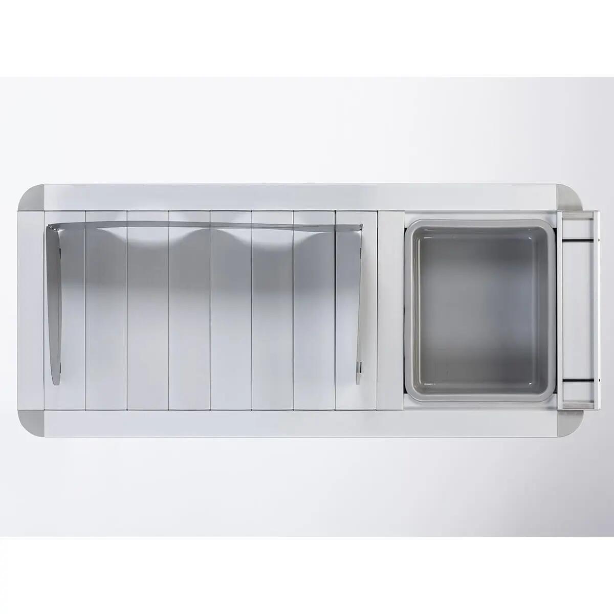 Meuble de cuisine camping - Ruoka - Armoire pliable avec structure alu - Évier 11/15
