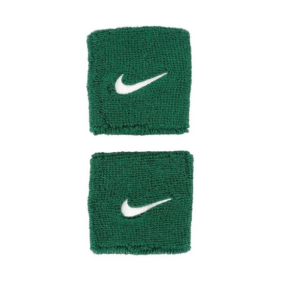 Frotki tenisowe Nike Swoosh Wristbands zielone