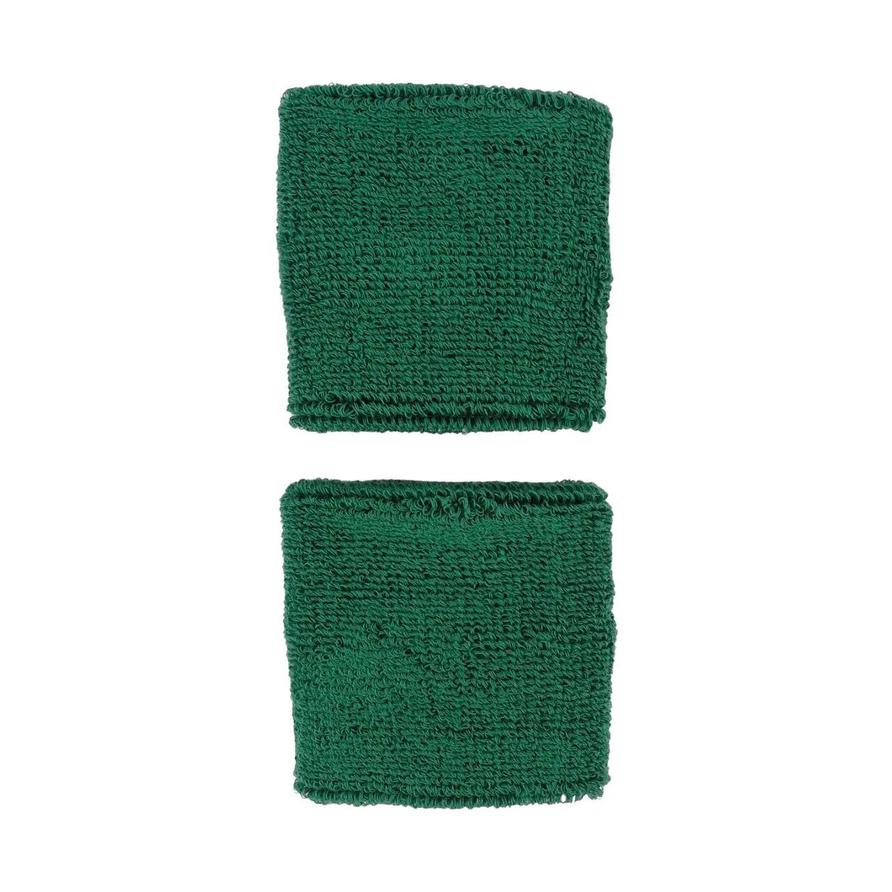 Frotki tenisowe Nike Swoosh Wristbands zielone 2/4